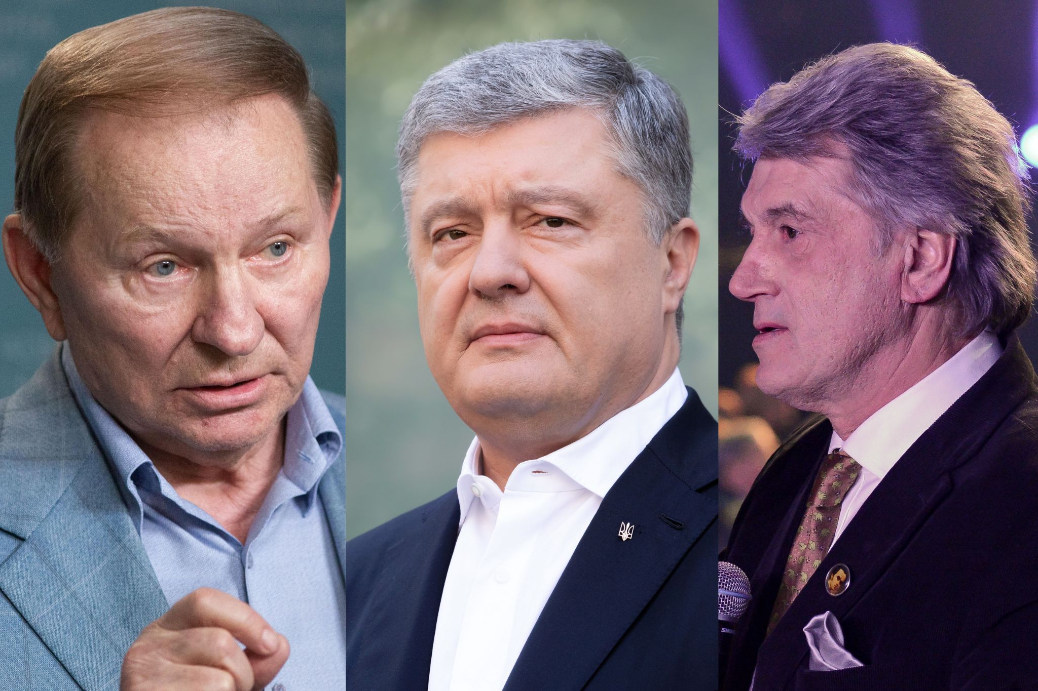 Byli prezydenci Kuczma, Juszczenko i Poroszenko zrzekli się Orderu Orła Białego