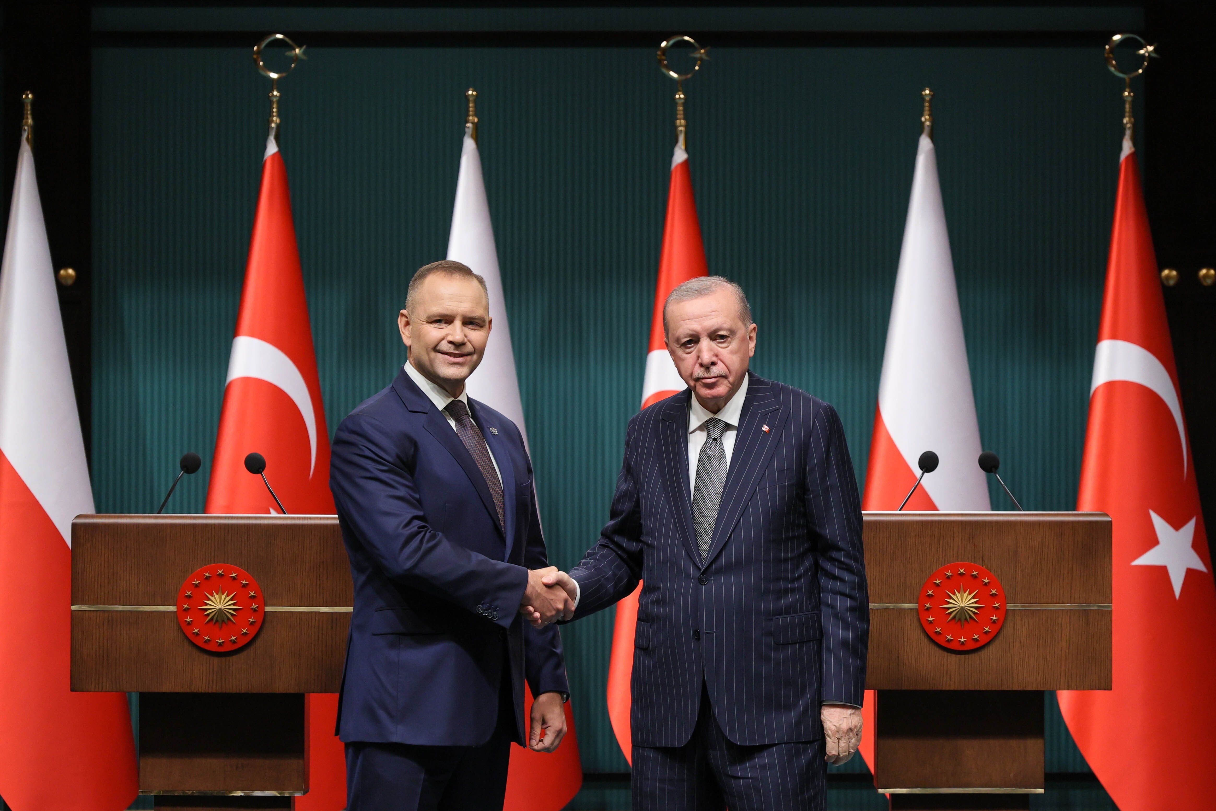 Karol Nawrocki, Recep Tayyip Erdogan