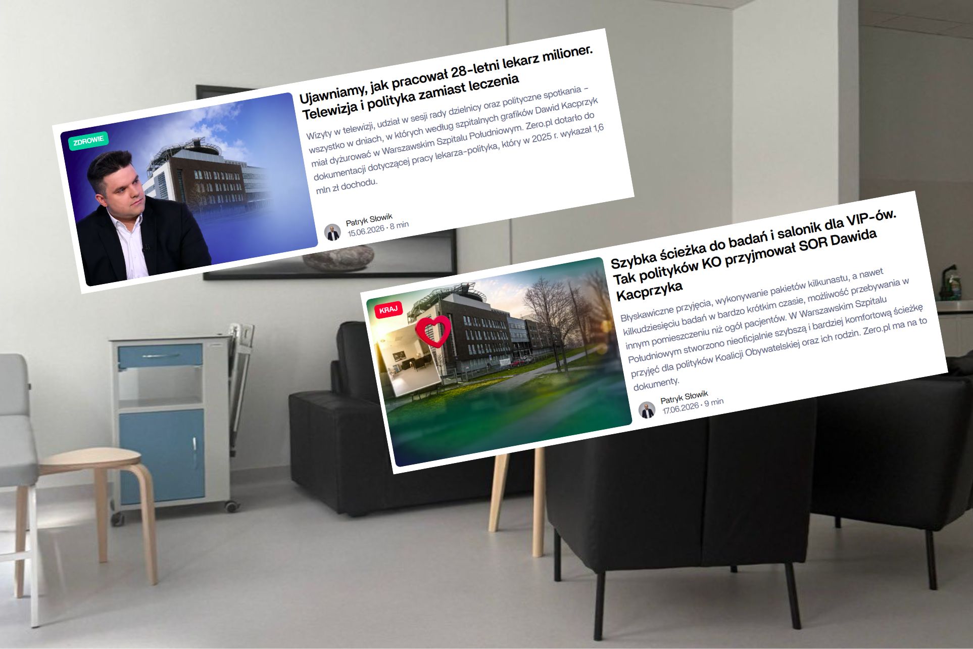 Pokoik VIP w Szpitalu Południowym