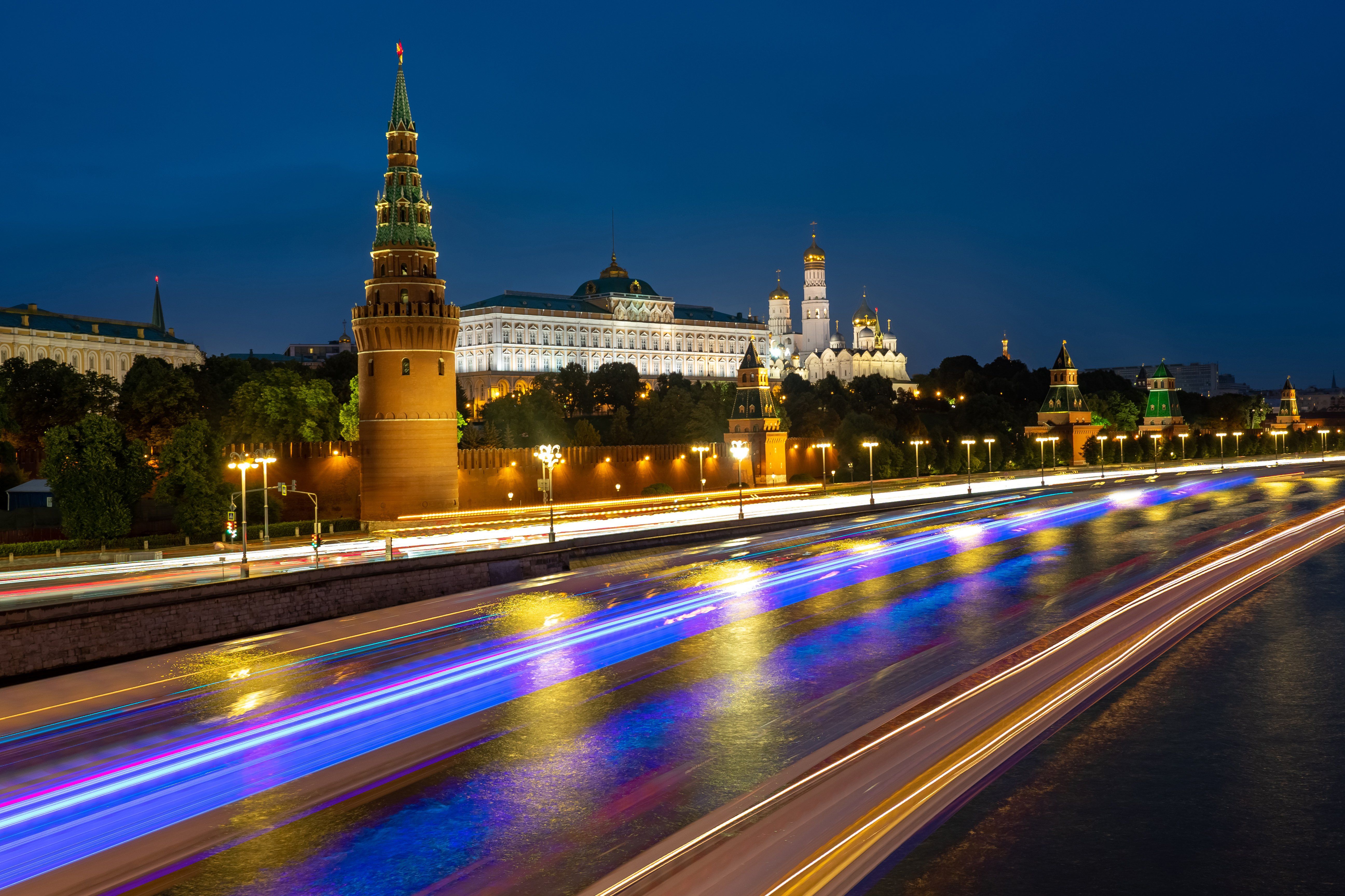 Russia.,Moscow.,The,Concept,Is,Speed,In,Moscow.,Highway.,Long