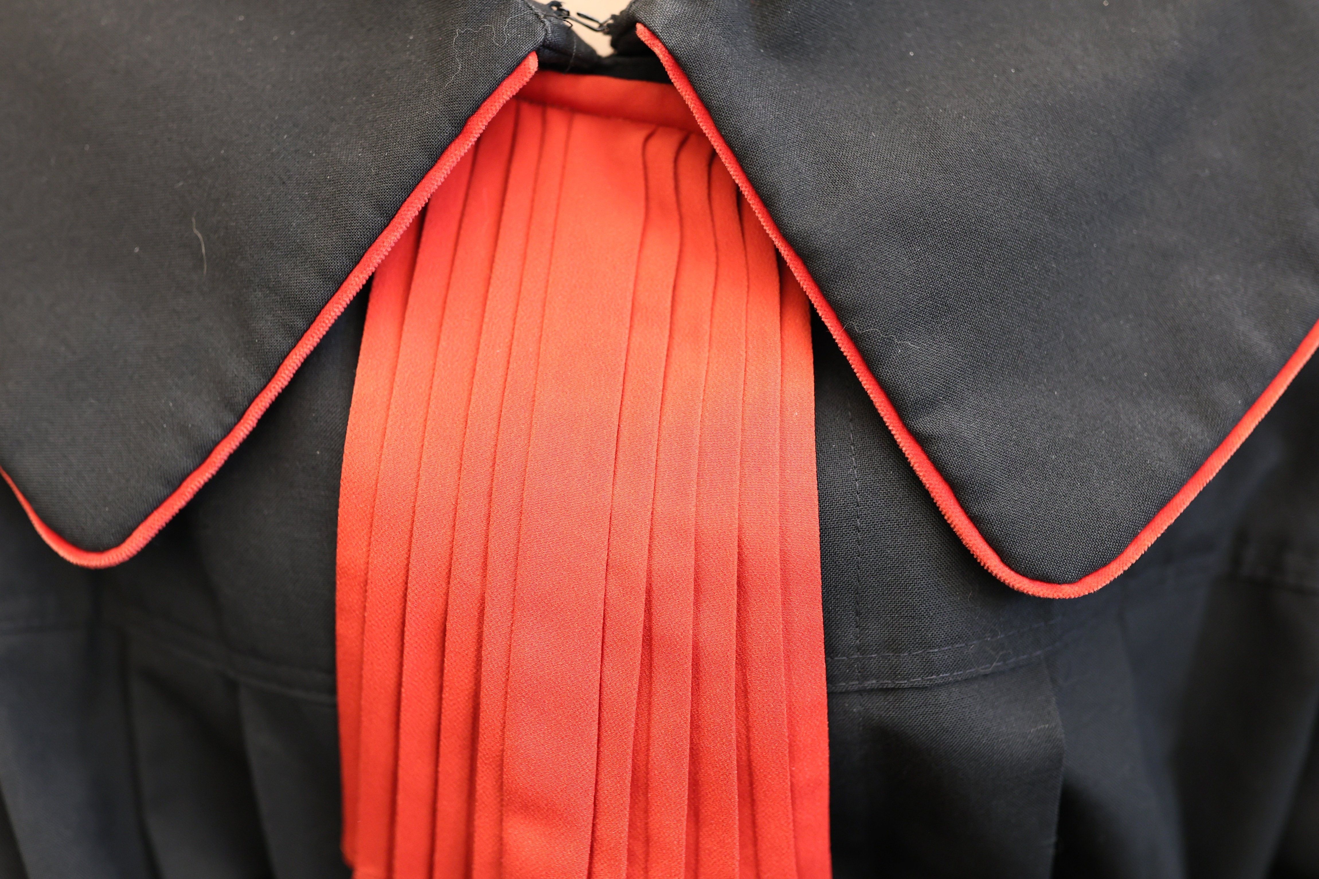 Prosecutor's,Robe.,Polish,Court,Trial,Law,Insignia,Lies,On,The