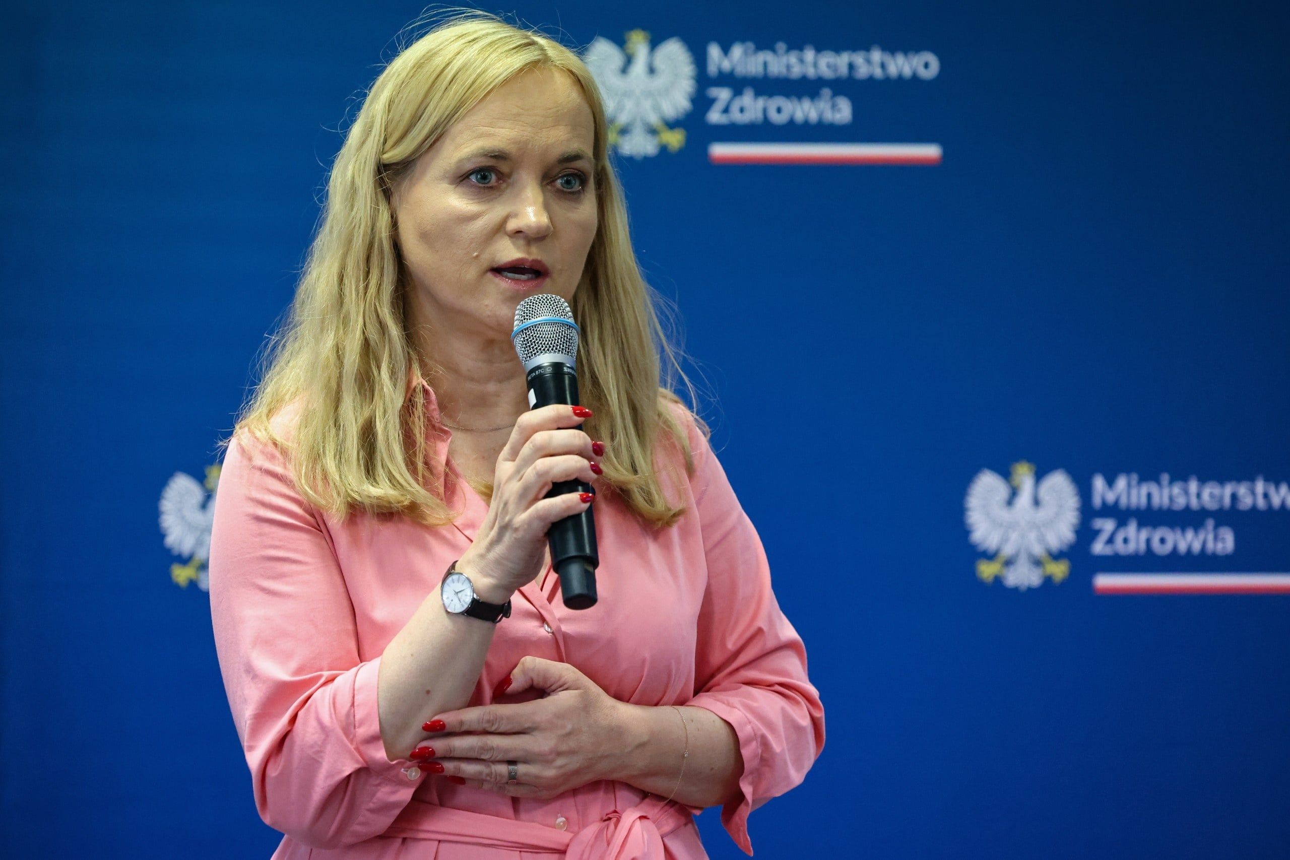 Minister zdrowia Jolanta Sobierańska-Grenda.
