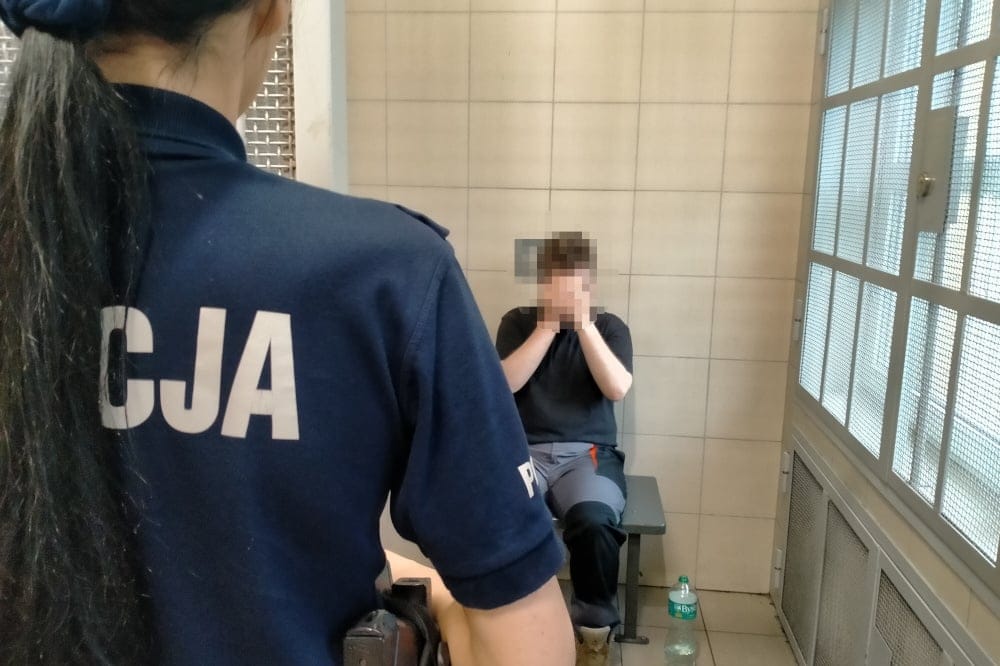 Zatrzymany przez policję