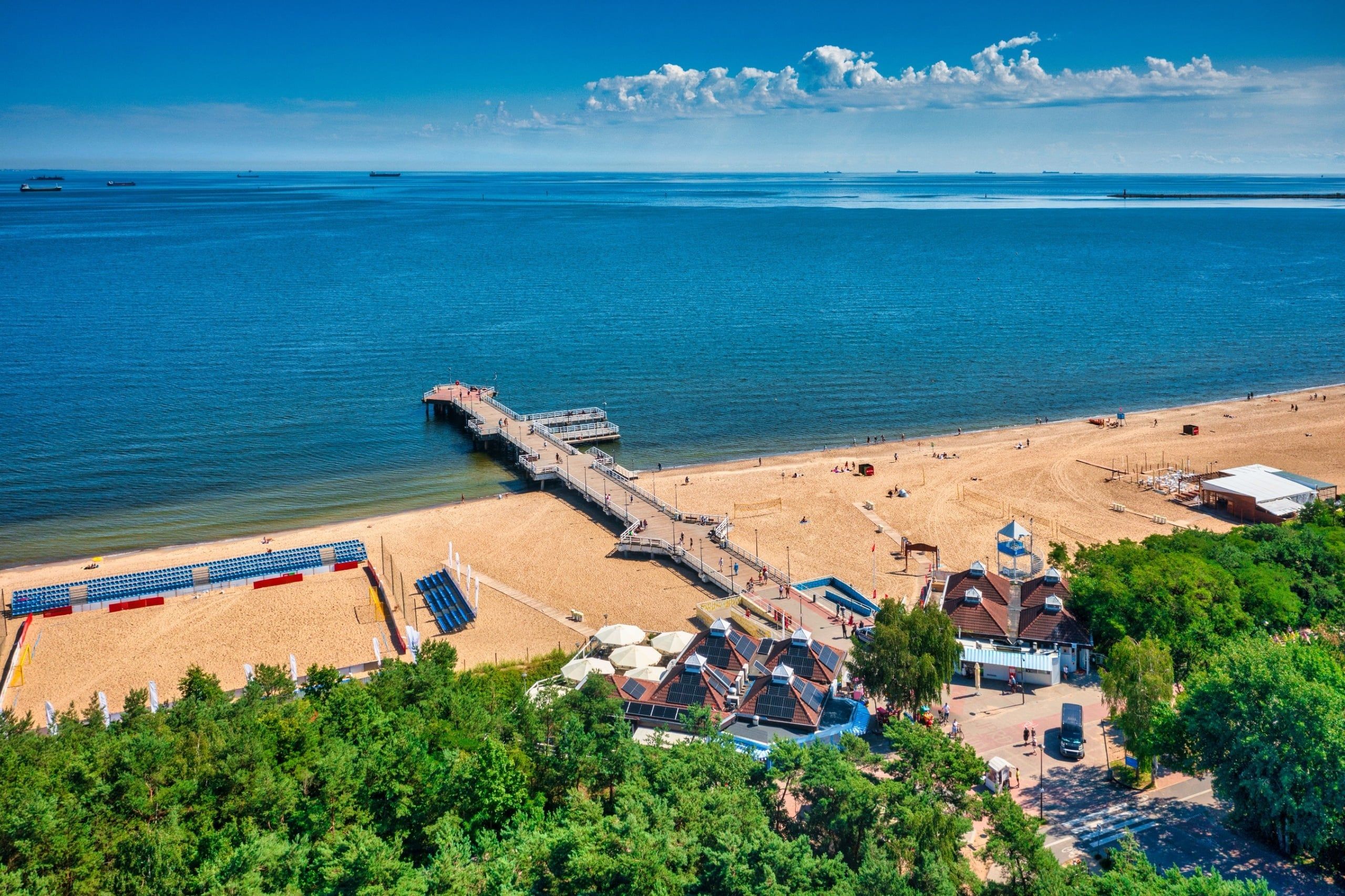 Plaża w Gdańsku