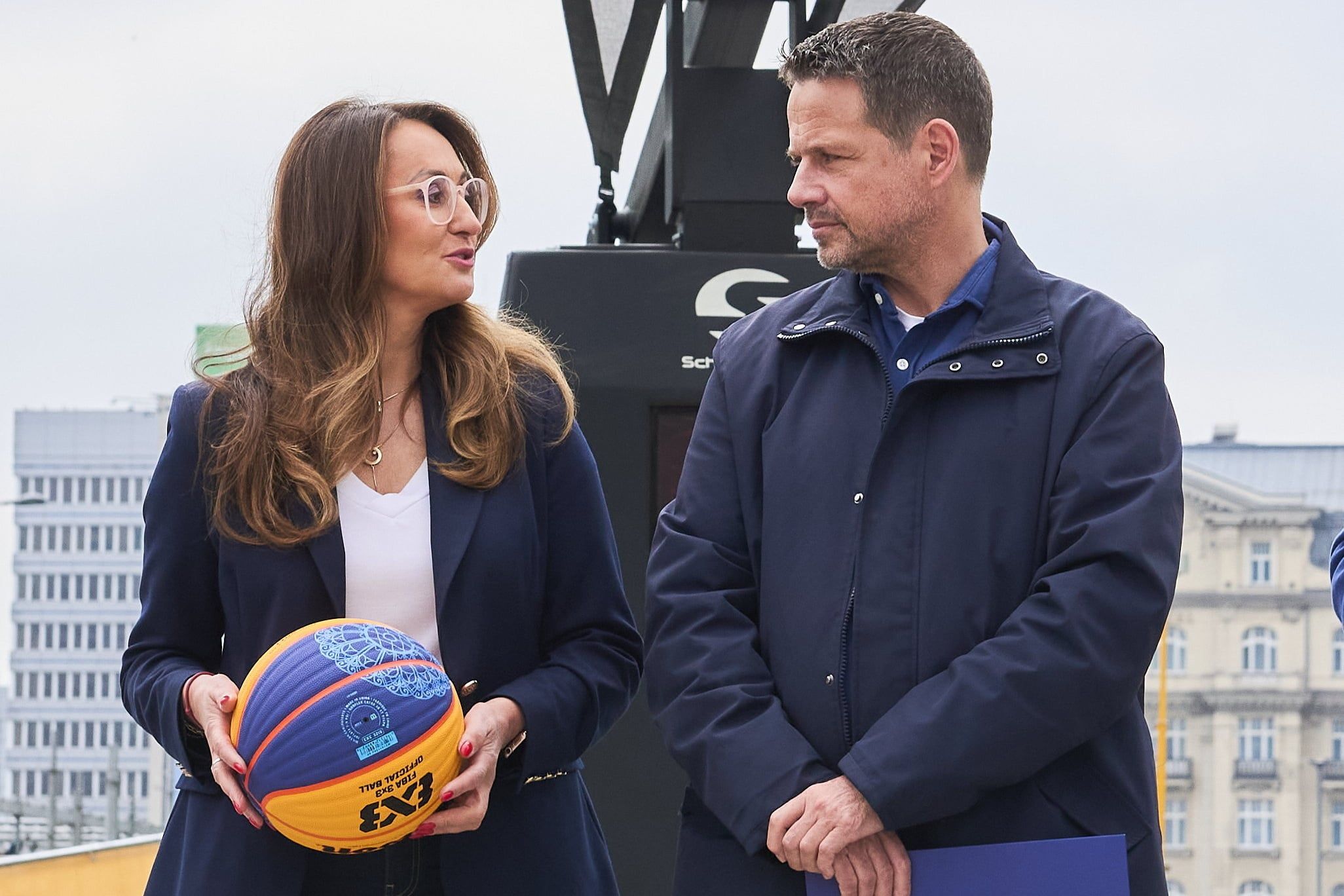 Renata Kaznowska i Rafał Trzaskowski