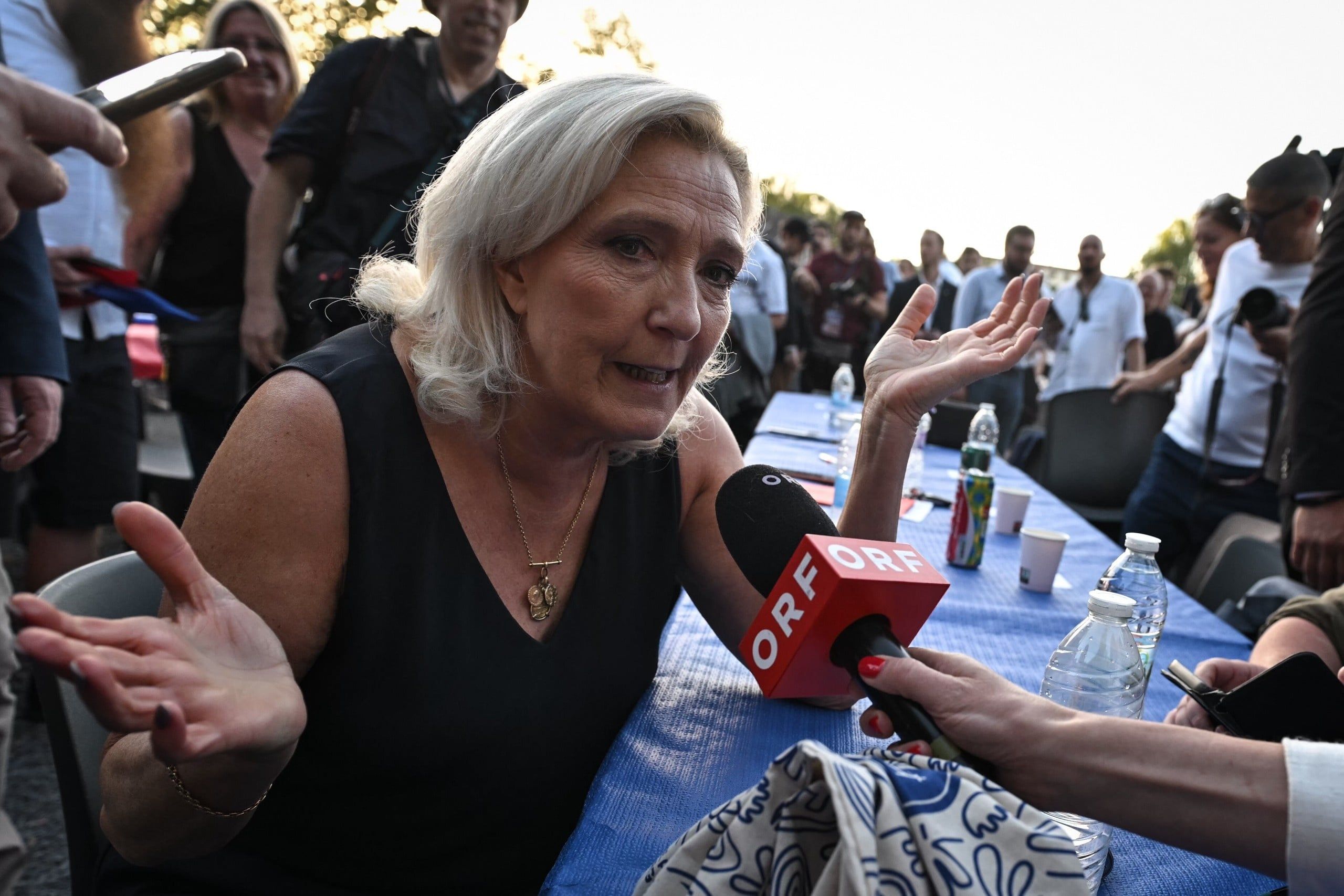 Rassemblement National rally in Lievin