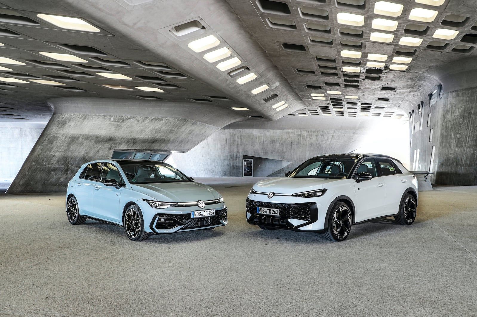 Volkswagen Golf and T-Roc