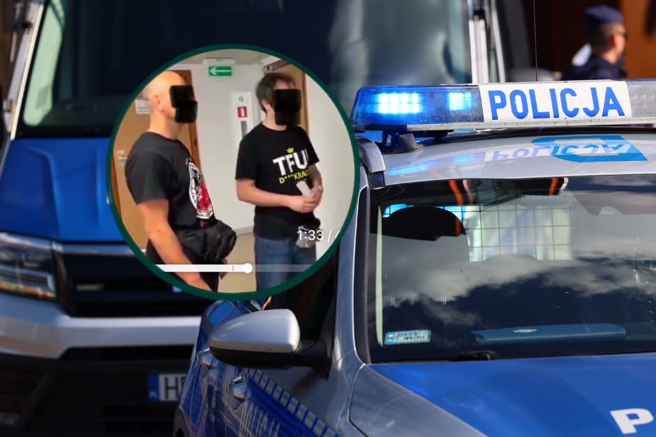 Zarzuty zniesławienia dla mężczyzn, którzy domagali się wejścia do ukraińskiej firmy