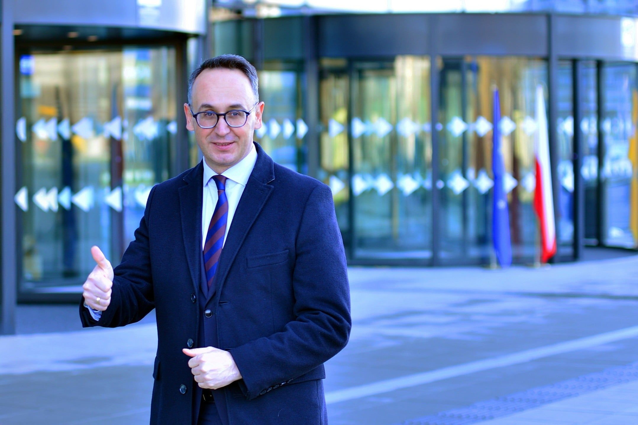 Minister infrastruktury Dariusz Klimczak