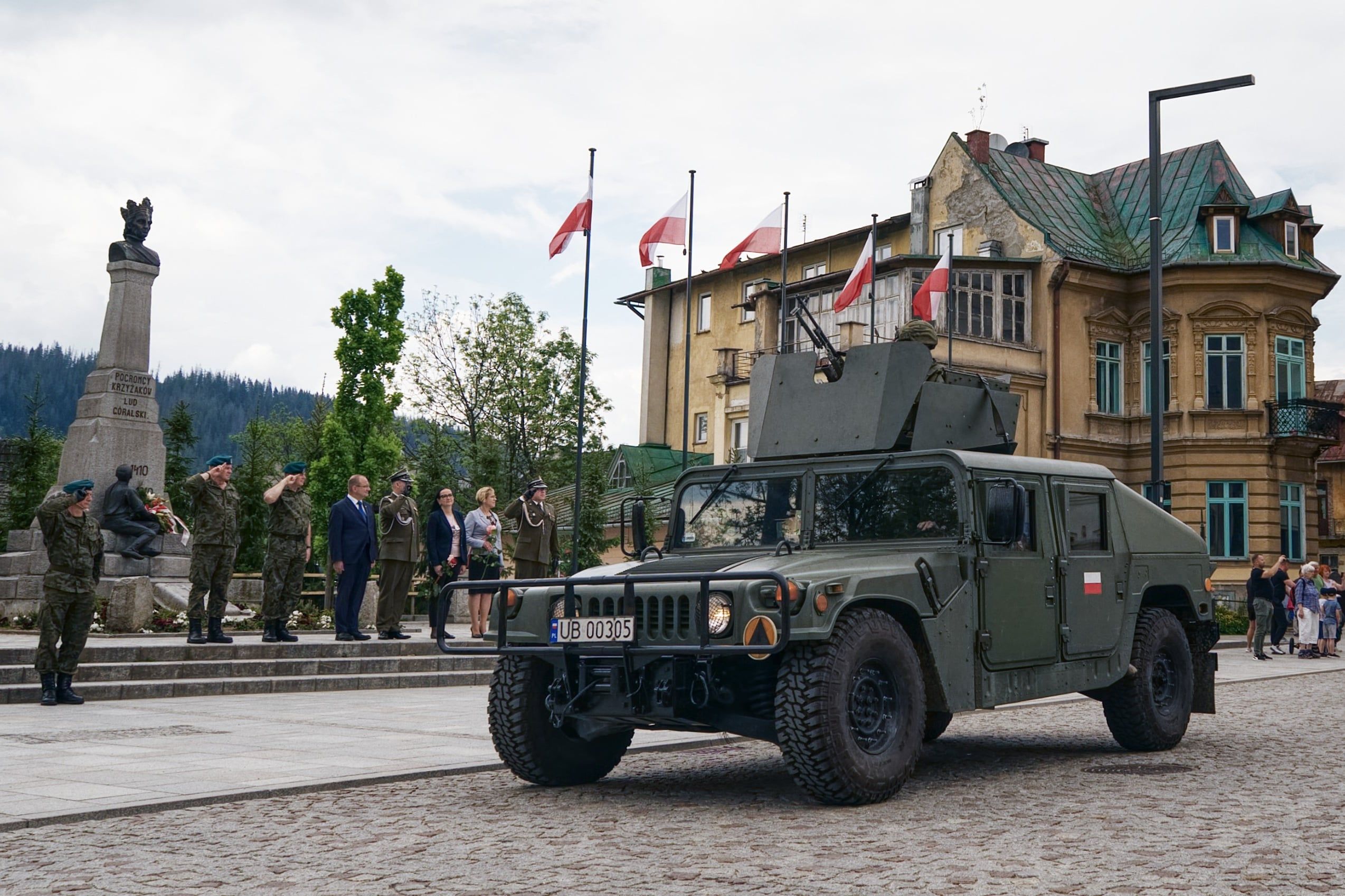 Zakopane,,Poland,,06,04,2019:,Military,Parade,At,The,End