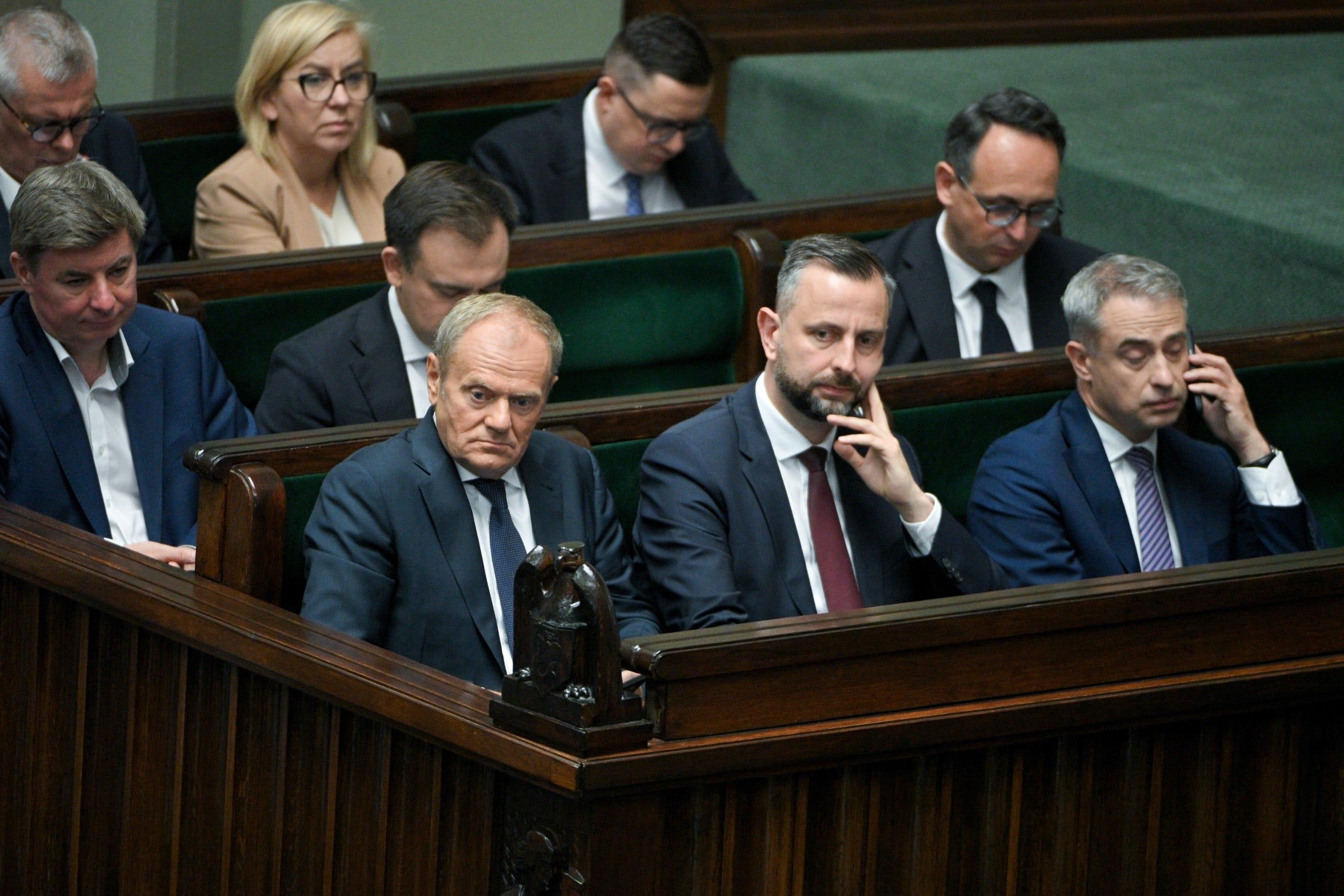 Donald Tusk, Krzysztof Gawkowski, Władysław Kosiniak-Kamysz