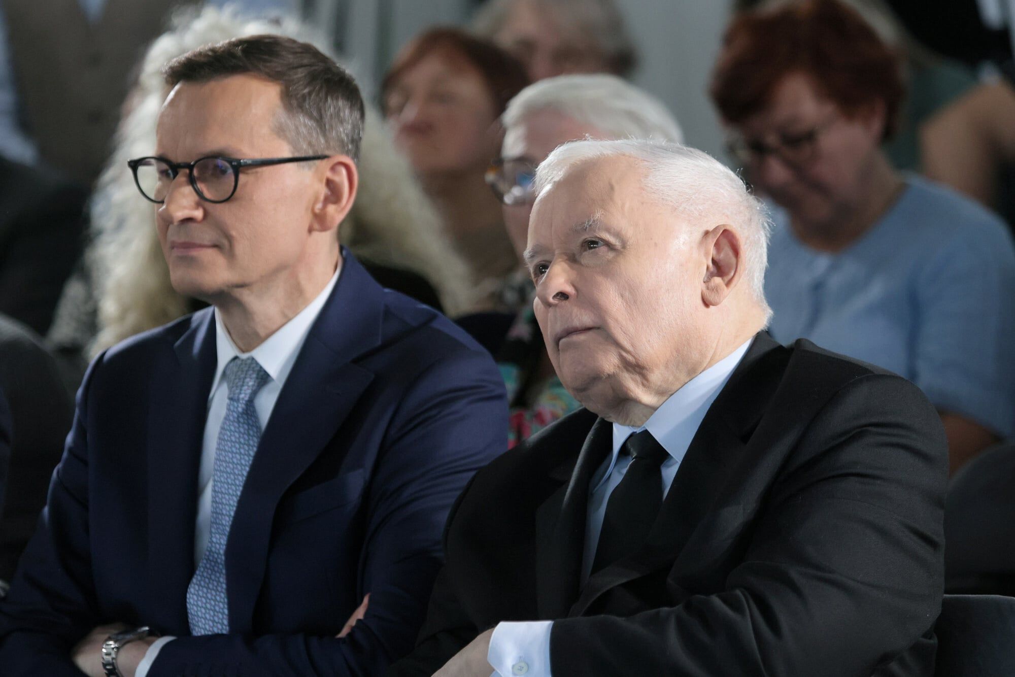 Mateusz Morawiecki i Jarosław Kaczyński