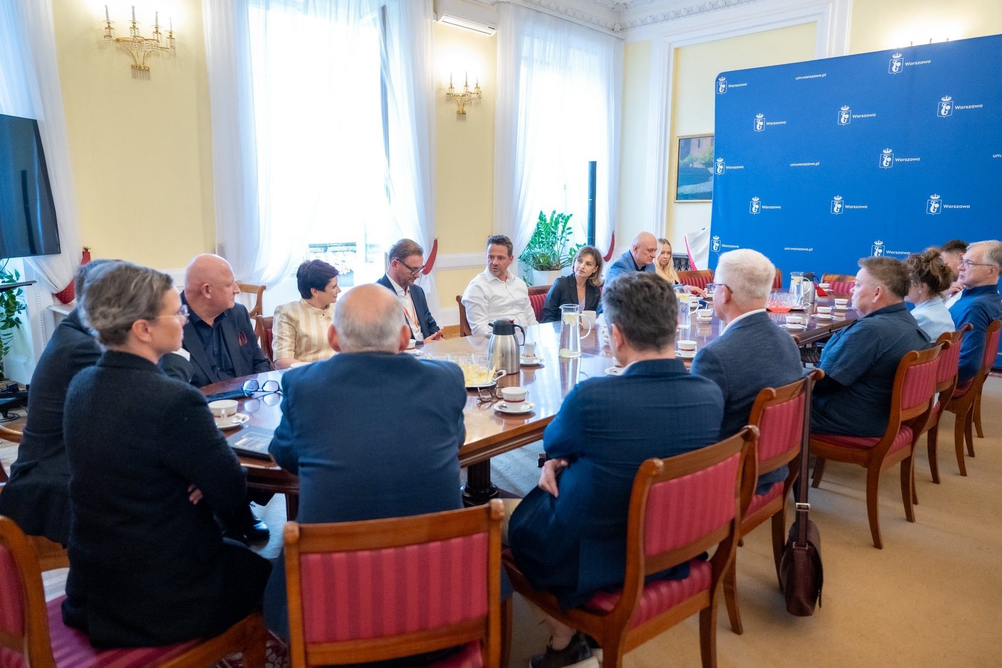 Trzaskowski spotkał się z władzami szpitali. „Sygnały są dokładnie sprawdzane i wyjaśniane”