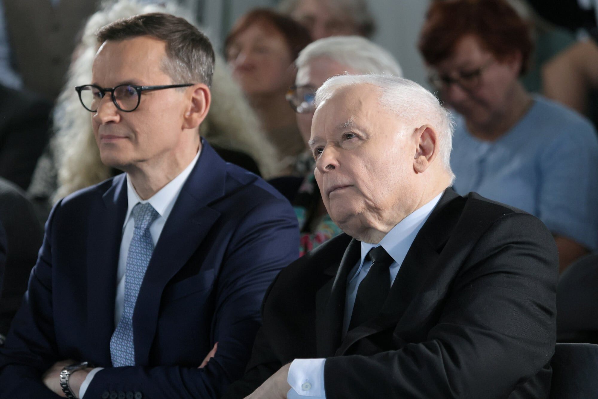 Mateusz Morawiecki i Jarosław Kaczyński