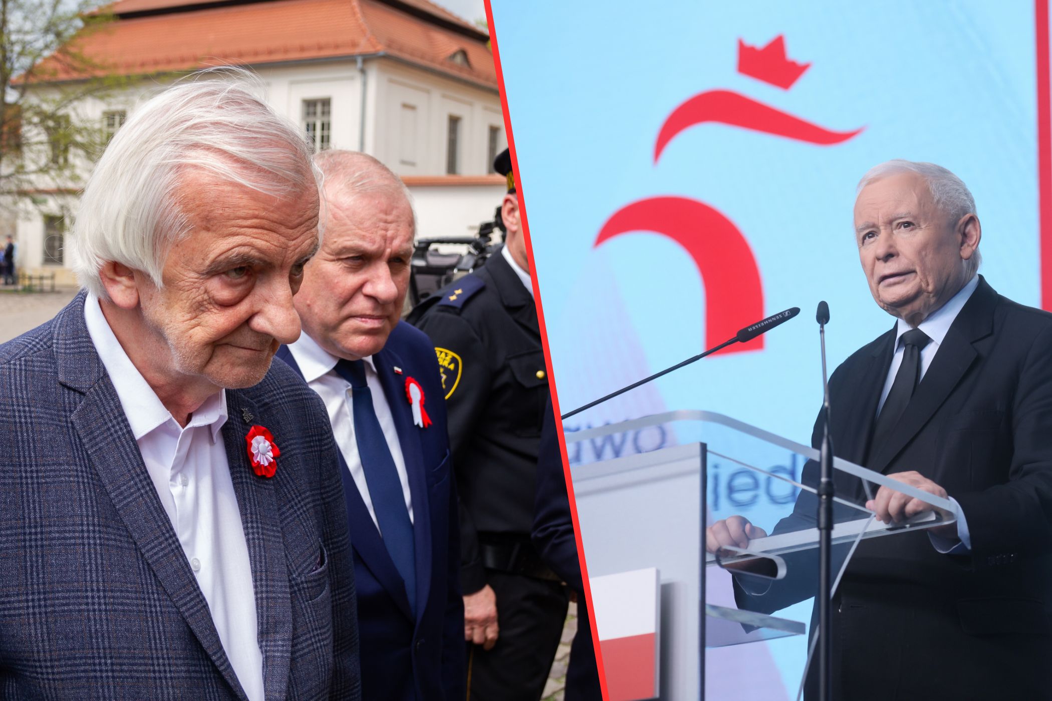 Ryszard Terlecki i Jarosław Kaczyński