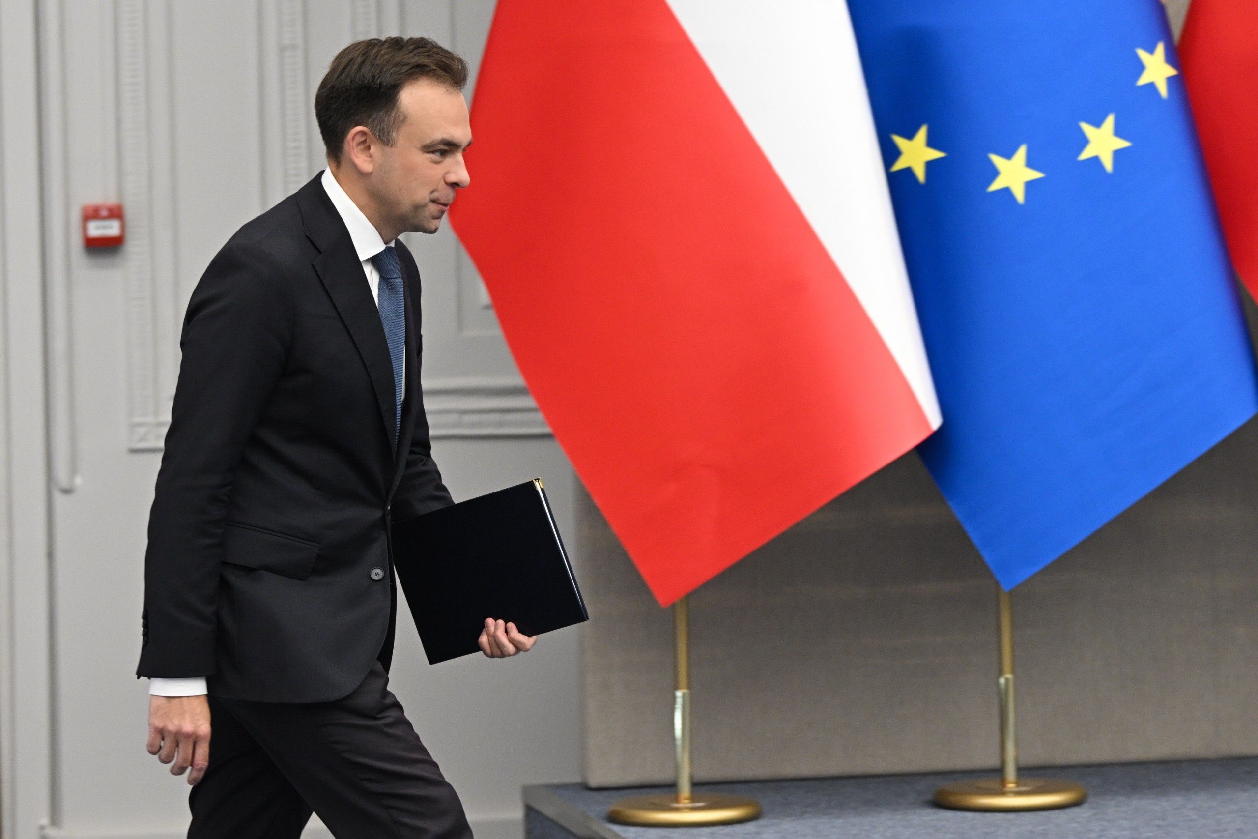 Minister finansów i gospodarki Andrzej Domański