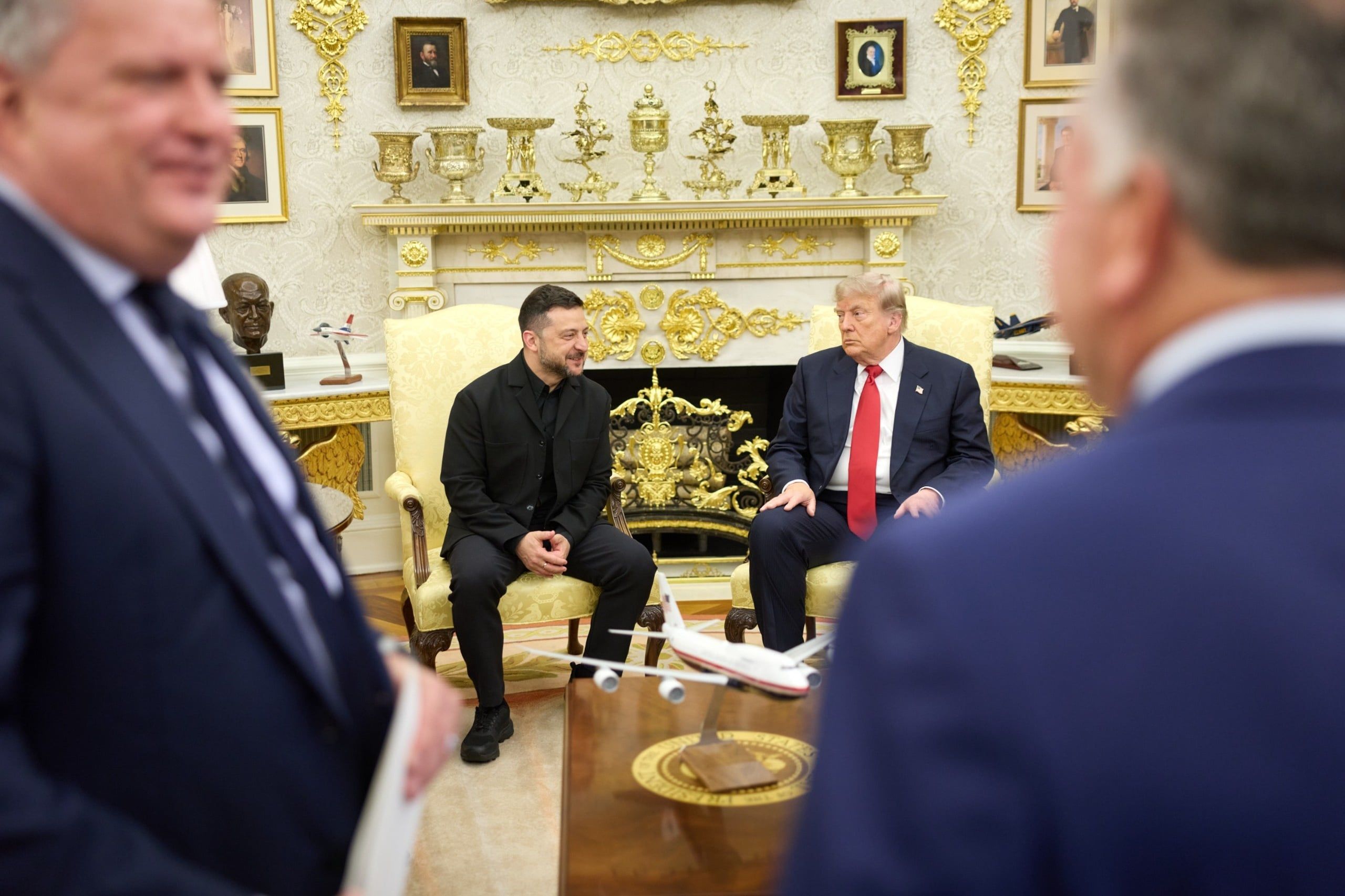 Donald Trump i Wołodymyr Zełenski