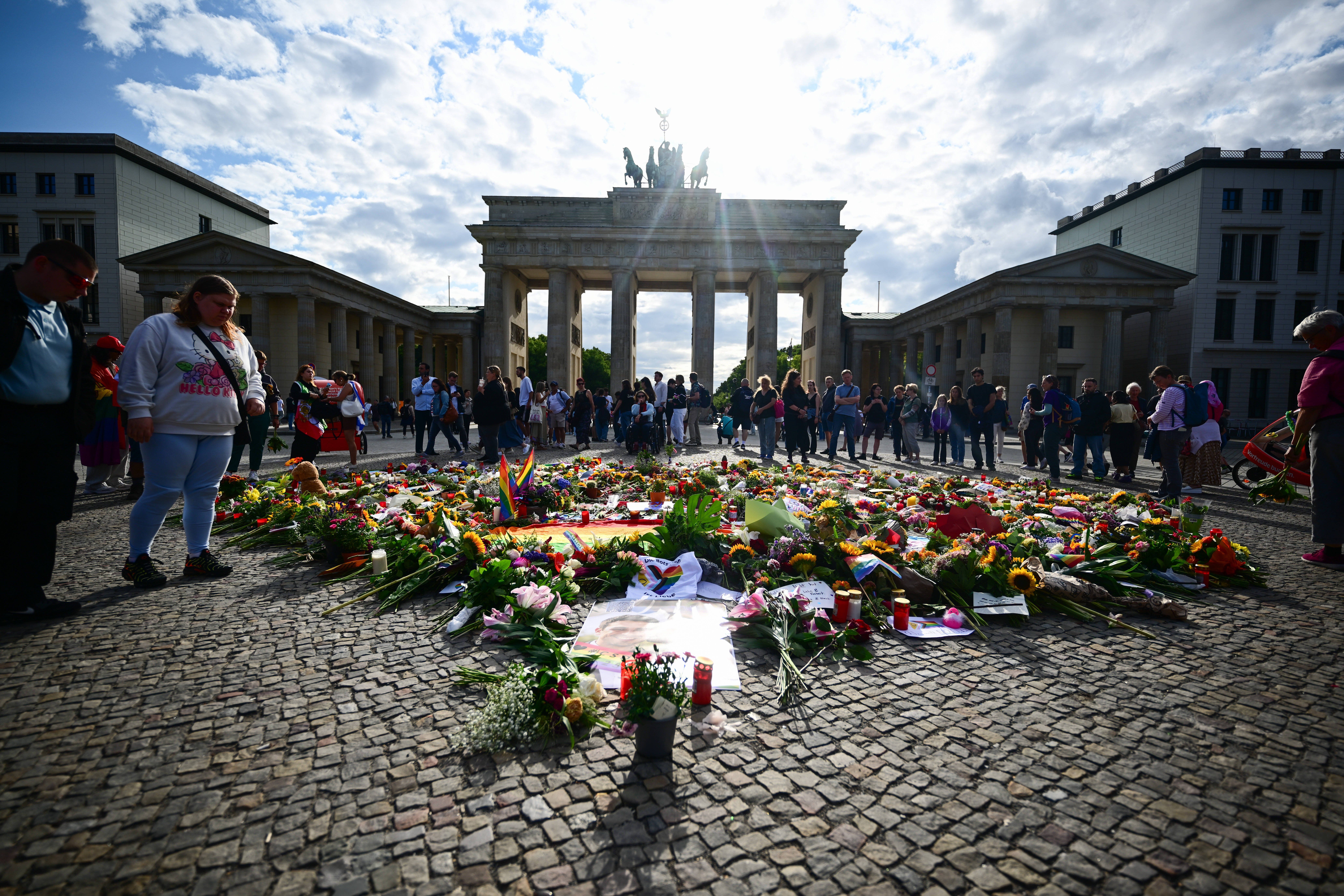 Aftermath of the attack on CSD in Berlin