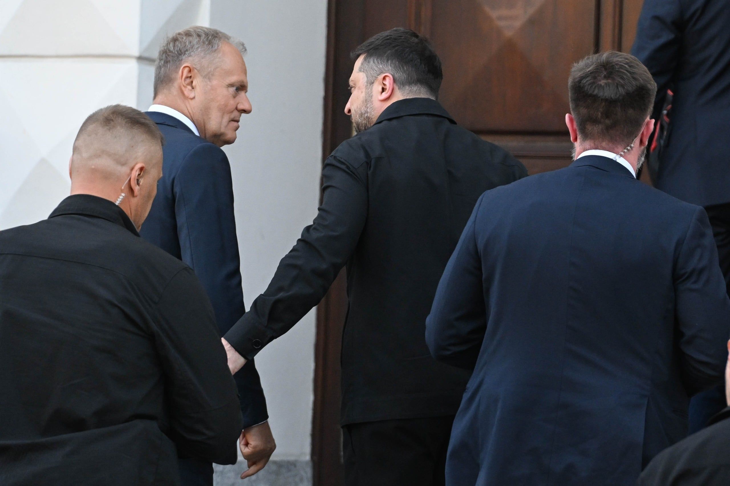 Donald Tusk, Wołodymyr Zełenski