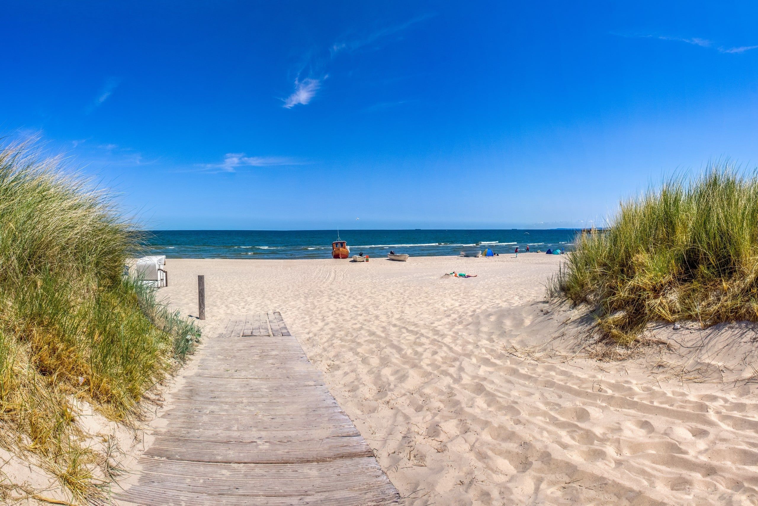 Beach,At,Baltic,Sea,,Mecklenburg,Vorpommern,,Germany