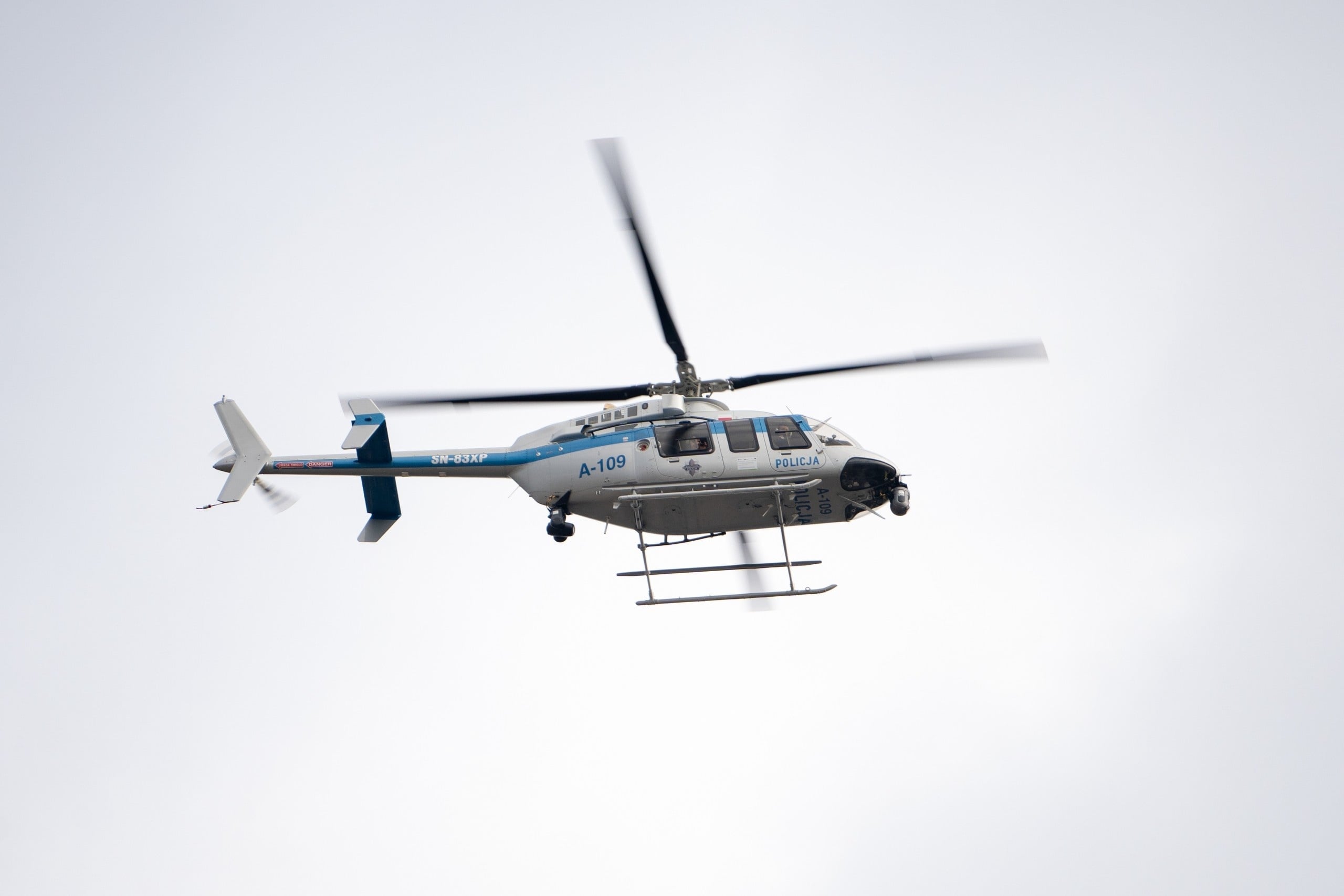 Krakow,,Poland,-,January,26,,2025:,A-109,Bell,407gxi,Helicopter