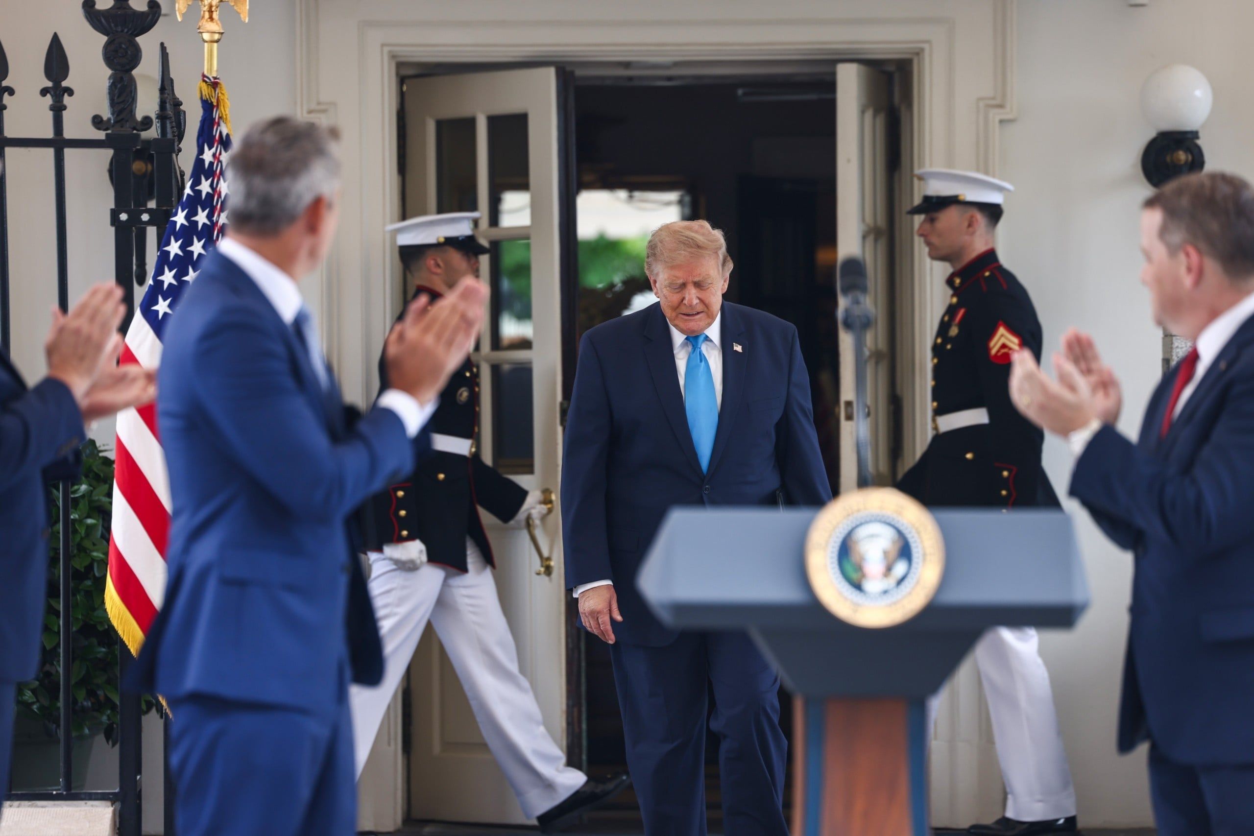 US President Trump announces the Freedom Haulers program