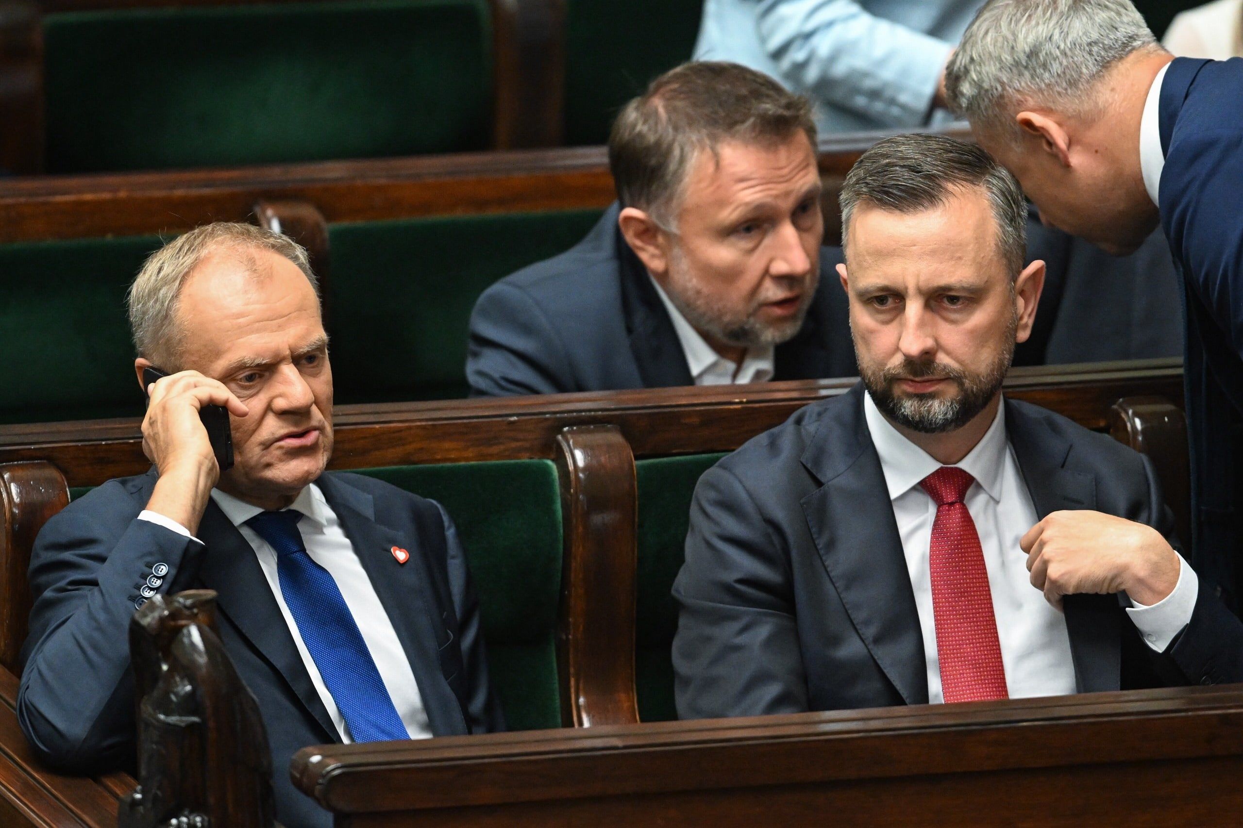 Donald Tusk, Władysław Kosiniak-Kamysz, Marcin Kierwiński