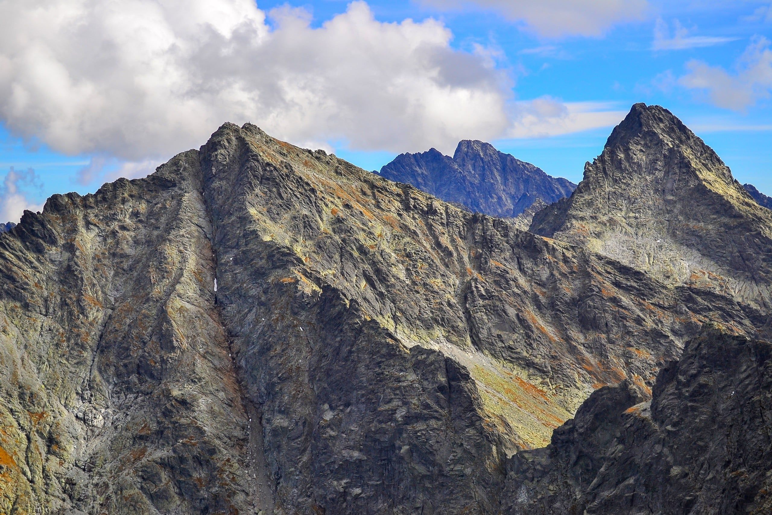 Rysy,And,Vysoká,Mountains,Seen,From,Mieguszowiecki,Szczyt,Czarny,Mountain
