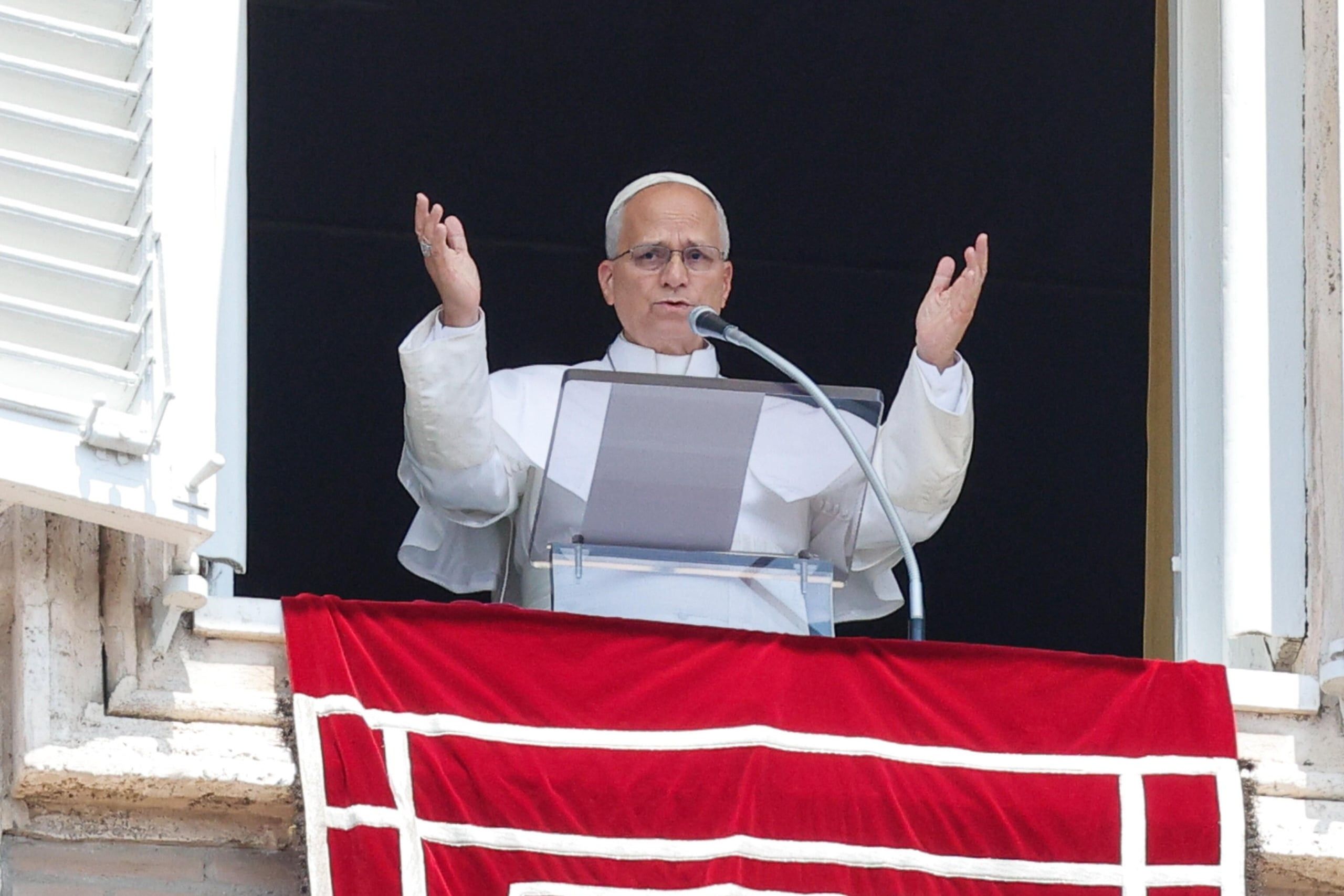 Pope Leo XIV's Angelus prayer in St. Peter's Square