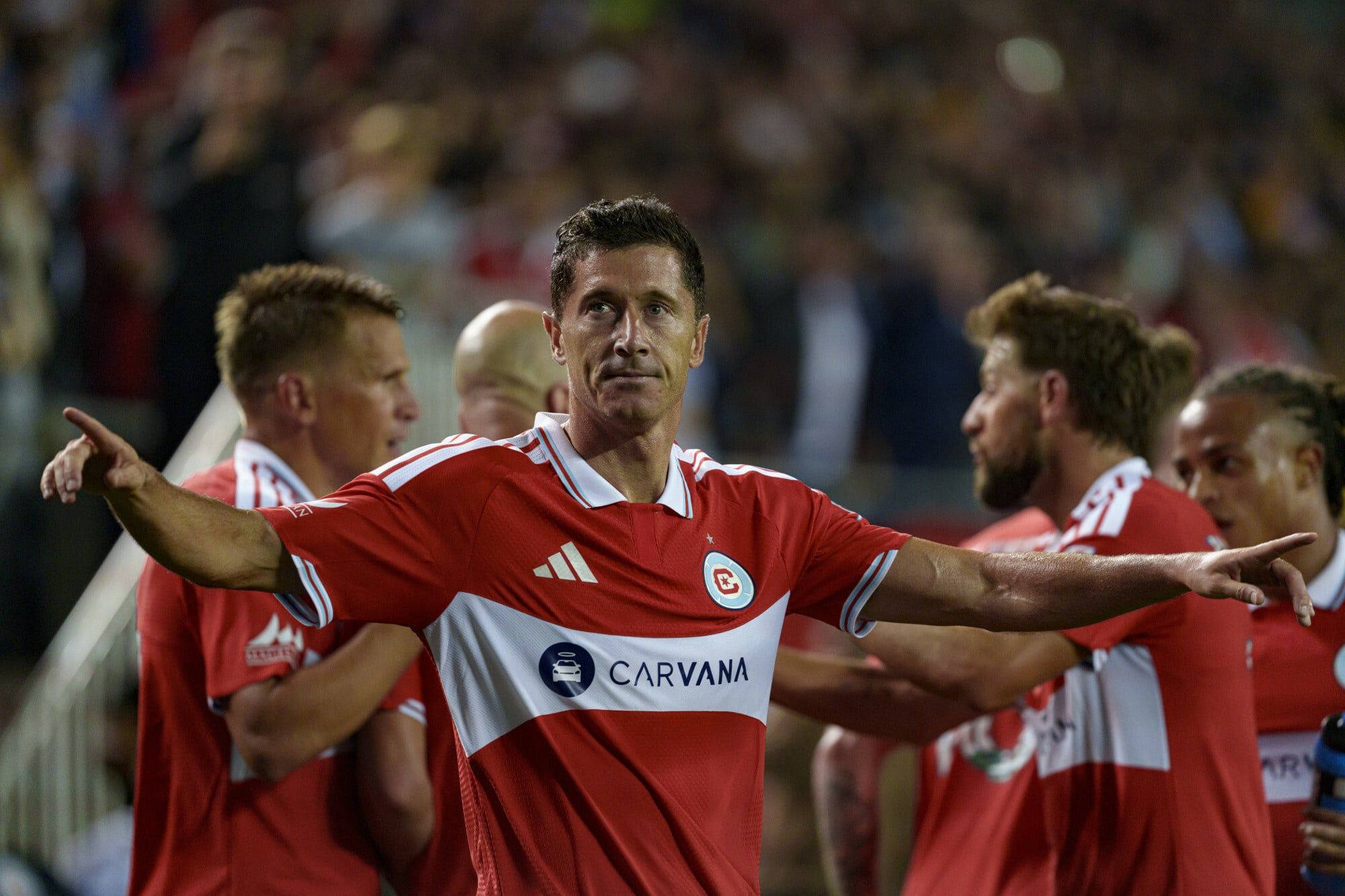 Pierwsze bramki Roberta Lewandowskiego dla Chicago Fire