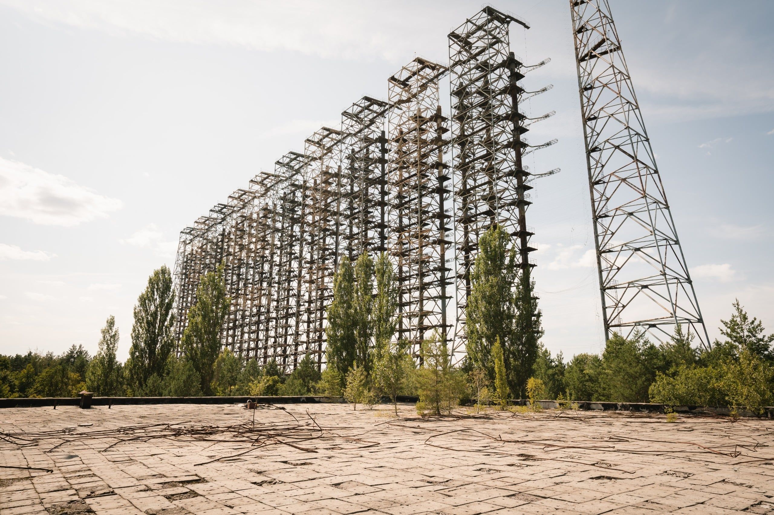 Radar Duga-1 pod Czarnobylem