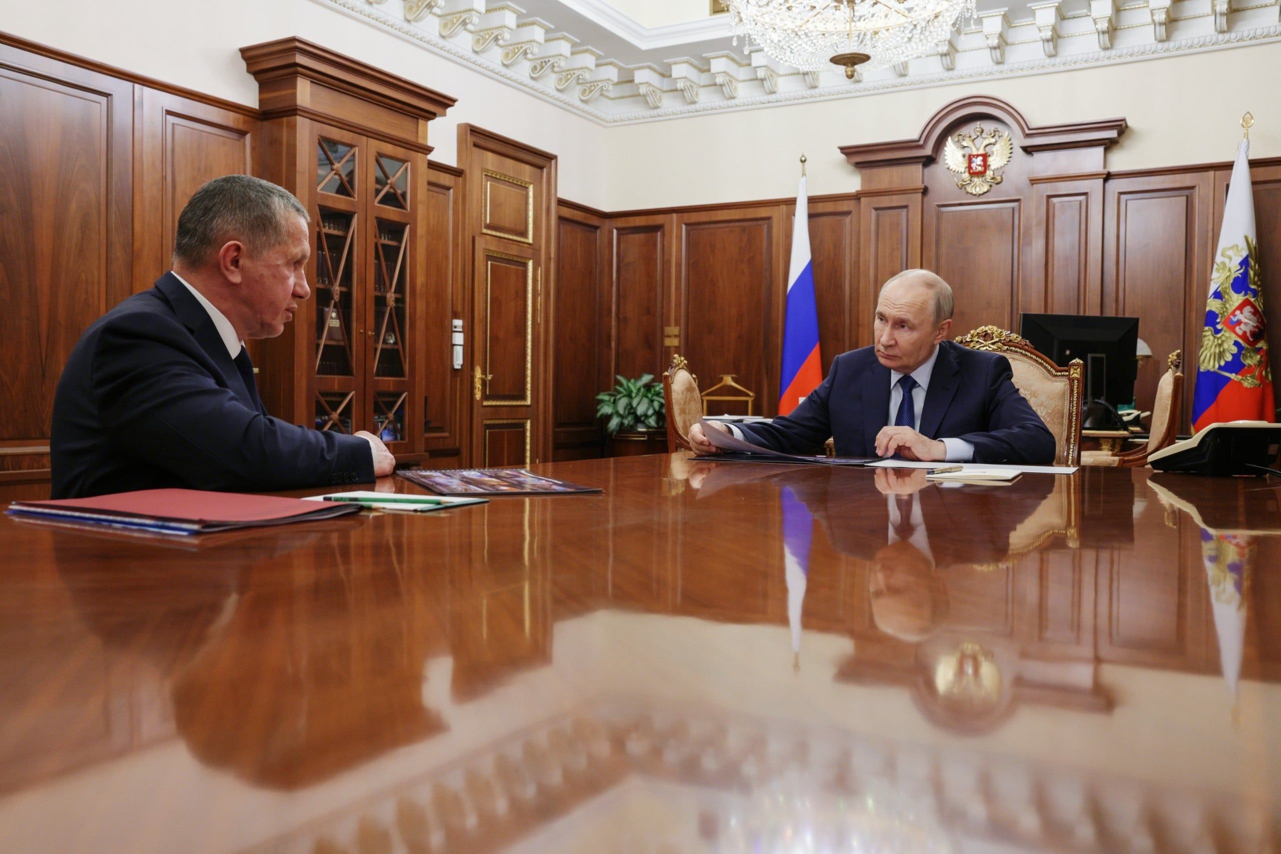 Władimir Putin i Jurij Trutniew