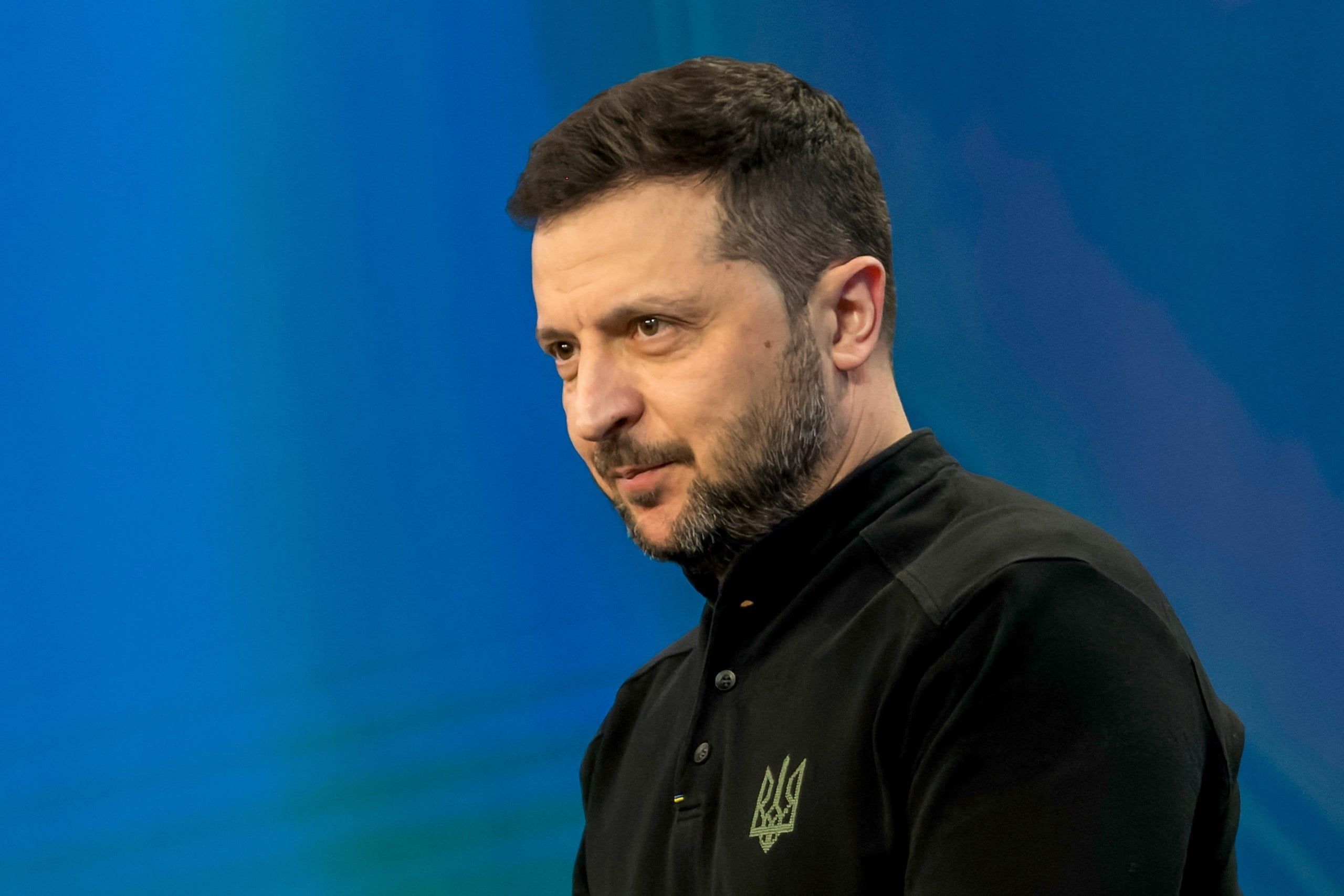 Ukrainian,President,Volodymyr,Zelenskiy,Holds,A,Press,Conference,At,The