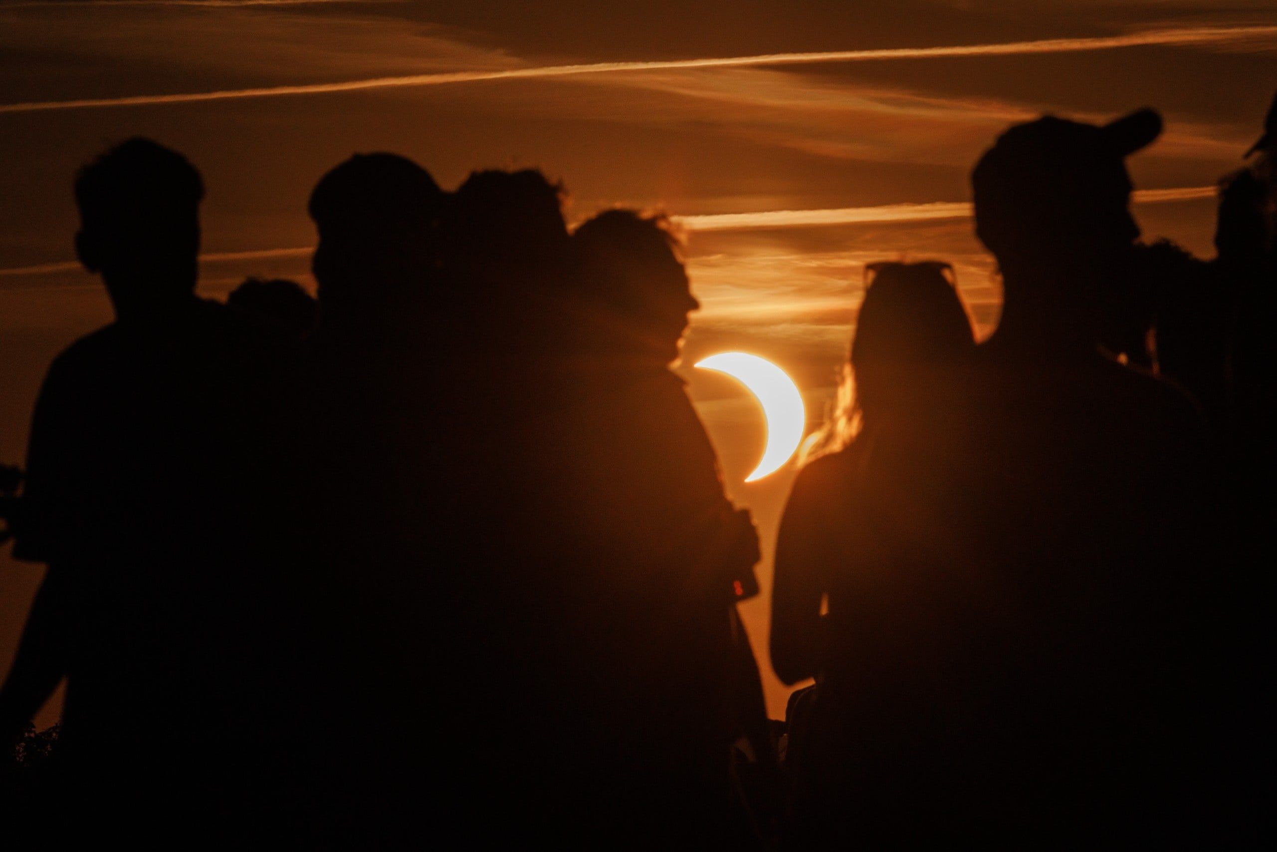 Partial solar eclipse in Germany