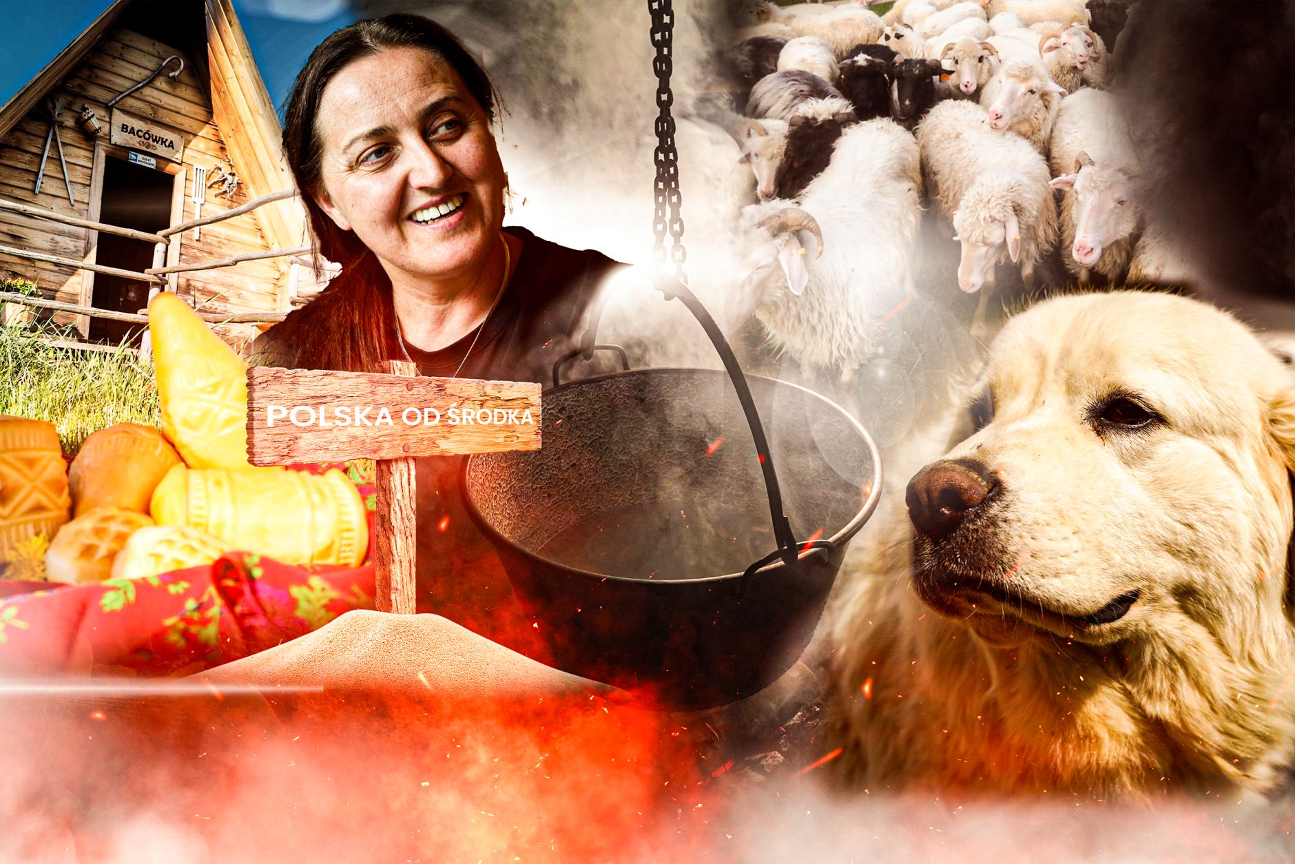 Anna Gruszka prowadzi bacówkę na Orawie.