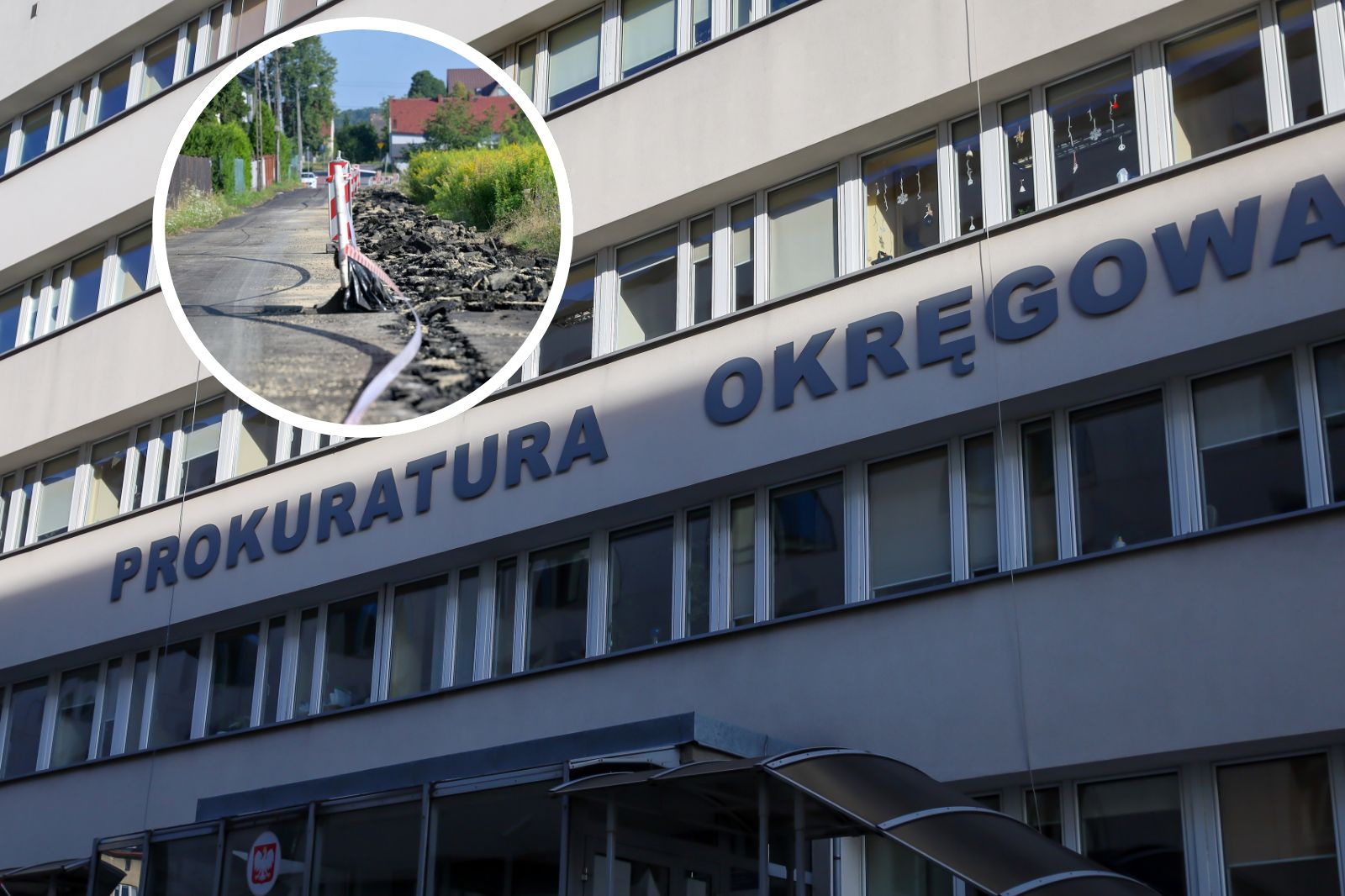 Prokuratura uchyliła areszt tymczasowy 60-letniemu rolnikowi z Gliwic, który zaorał świeżo położony asfalt na ul. Rybackiej