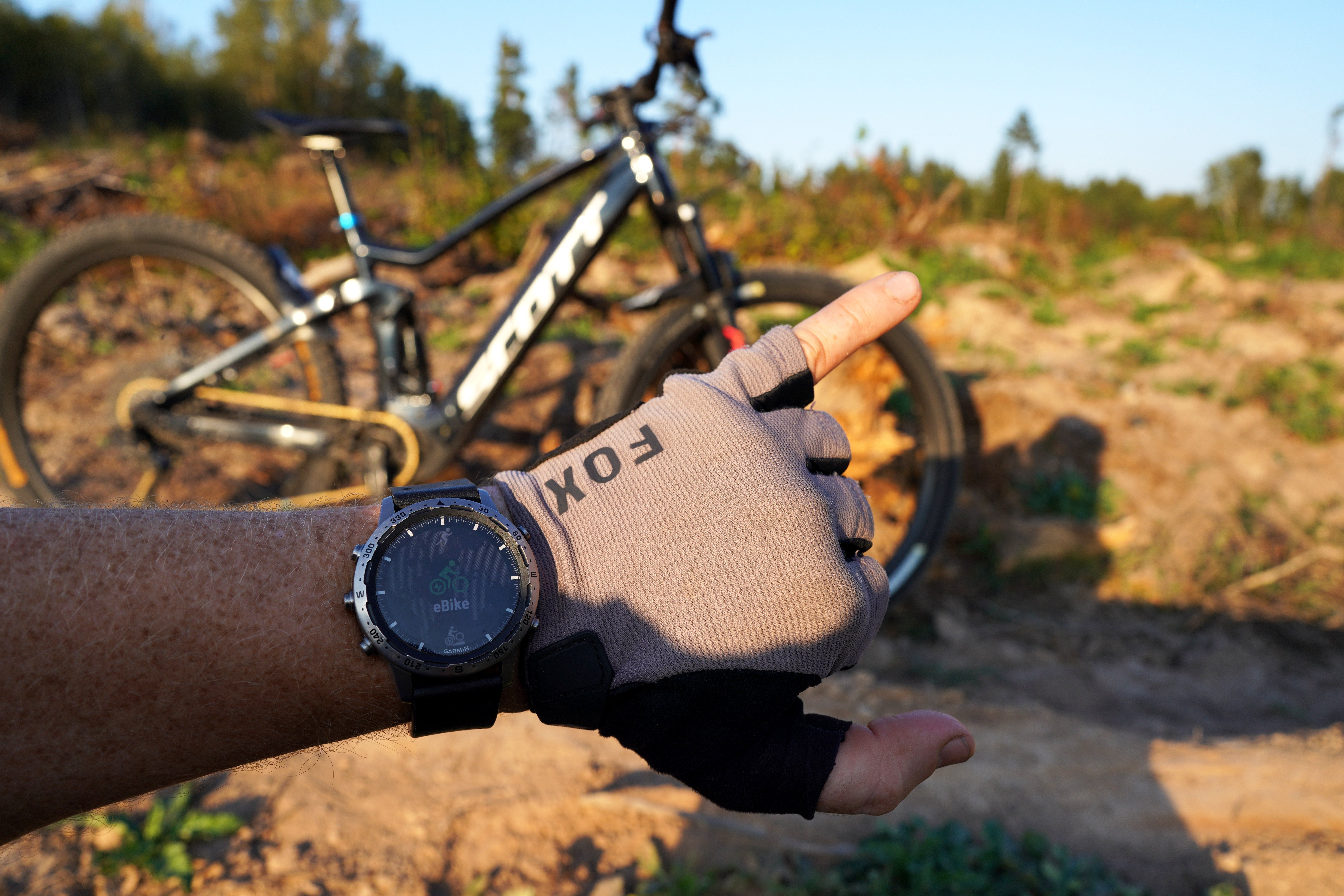 Garmin,Marq,Smartwatch,For,Mountain,Biking,Trails.,Cyclist,With,Gps