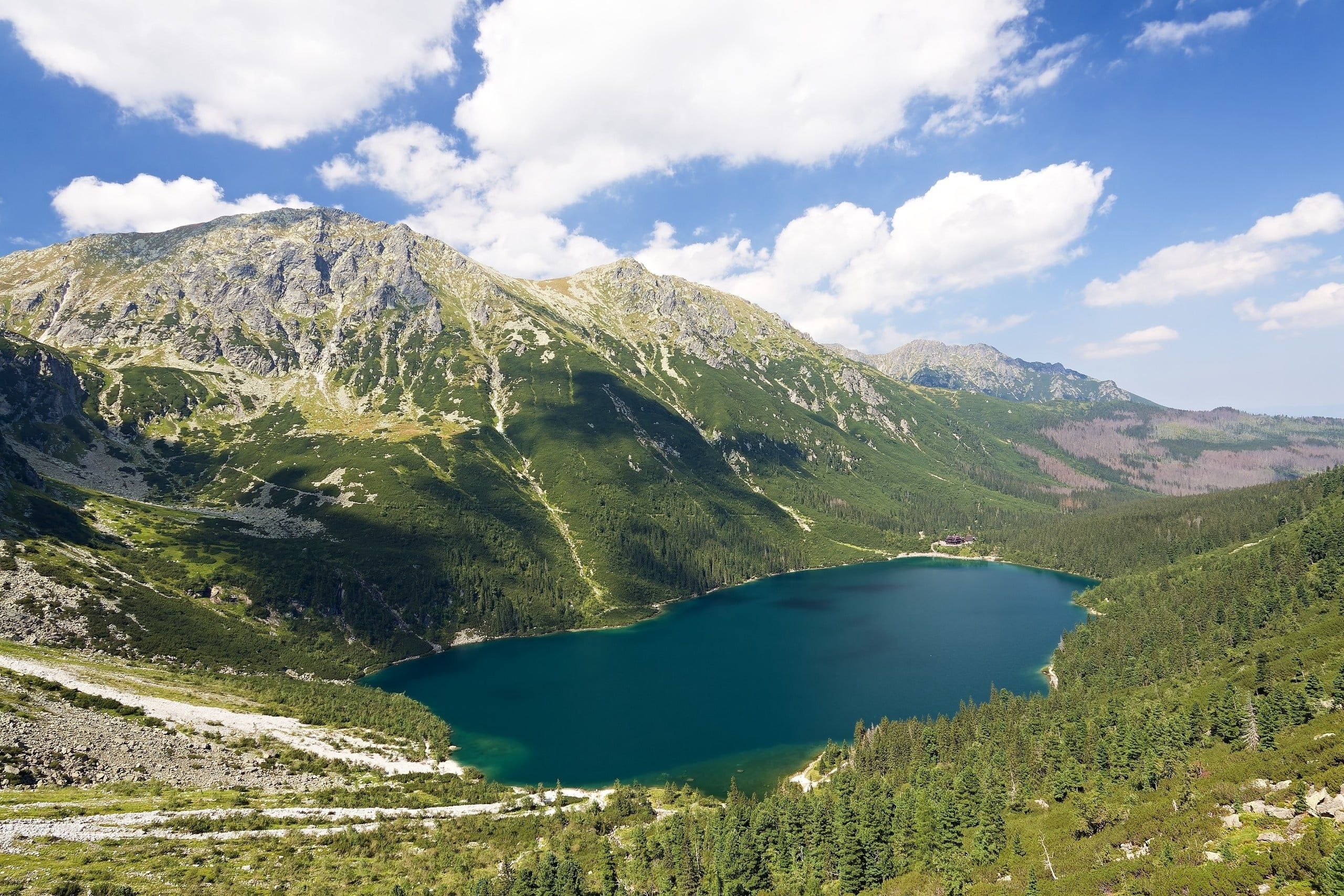 View,Of,The,Mountain,Lake,Morskie,Oko,And,Opalony,Wierch