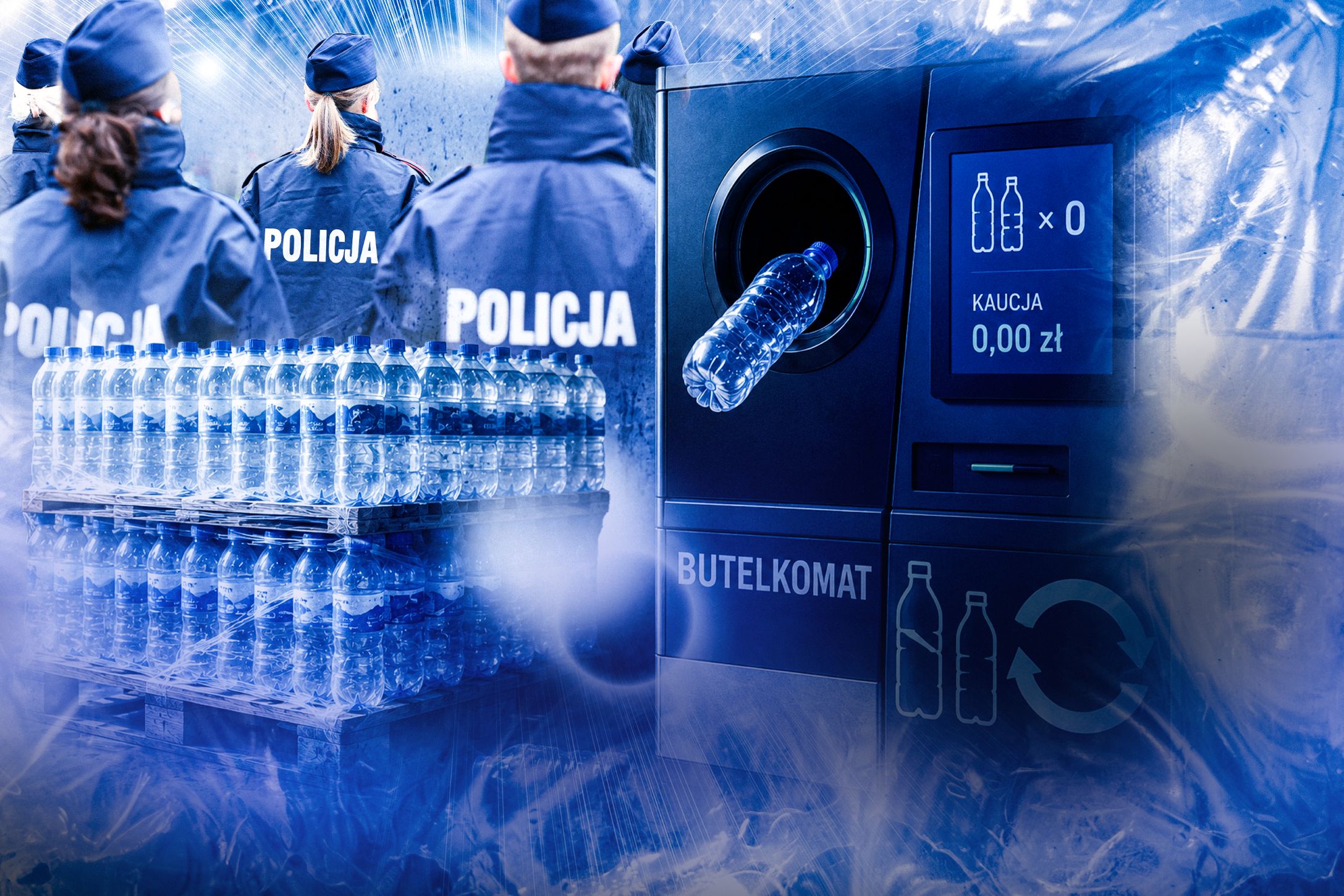 Małopolska policja zamawia wodę bez kaucji. Podobnie robią setki firm i instytucji w kraju