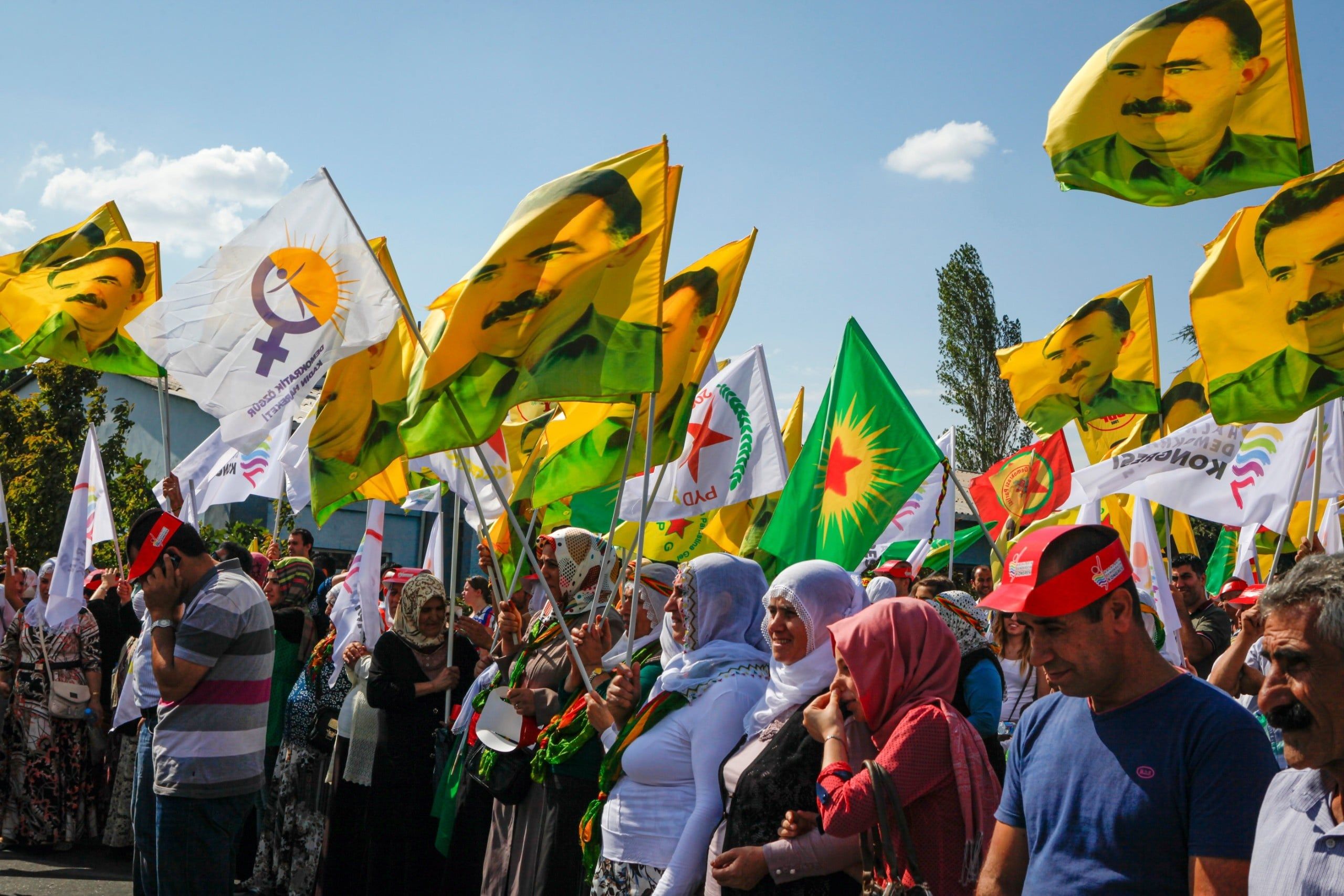 Istanbul,,Turkey,-,September,1,,2013:,Supporters,Of,The,Kurdish