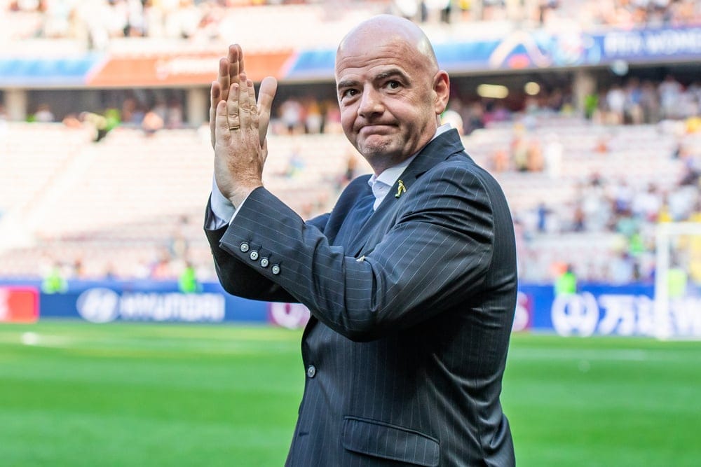 Nice,,France,-,July,6,,2019:,Fifa,President,Gianni,Infantino
