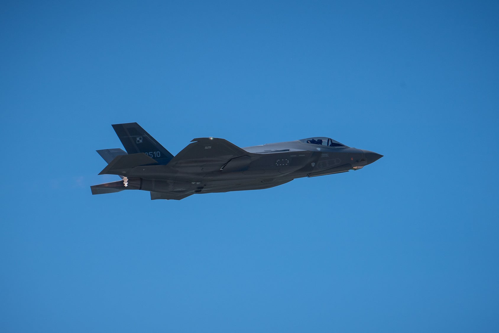 Polskie F-35 w powietrzu