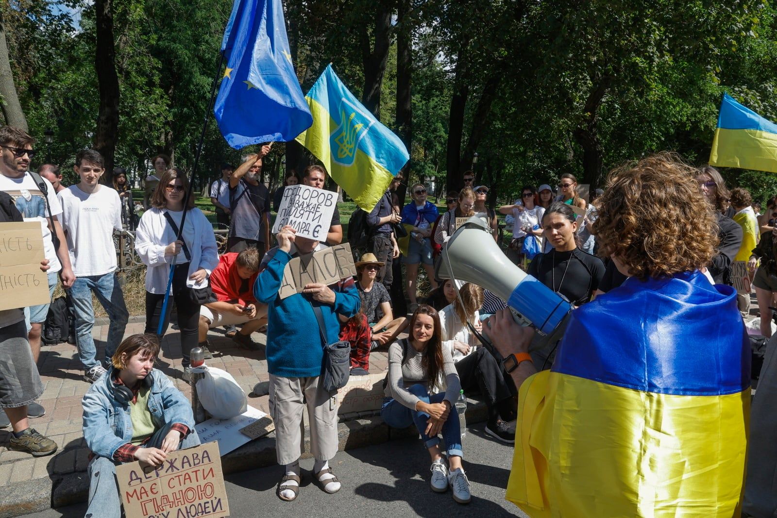 Ukraina, protest
