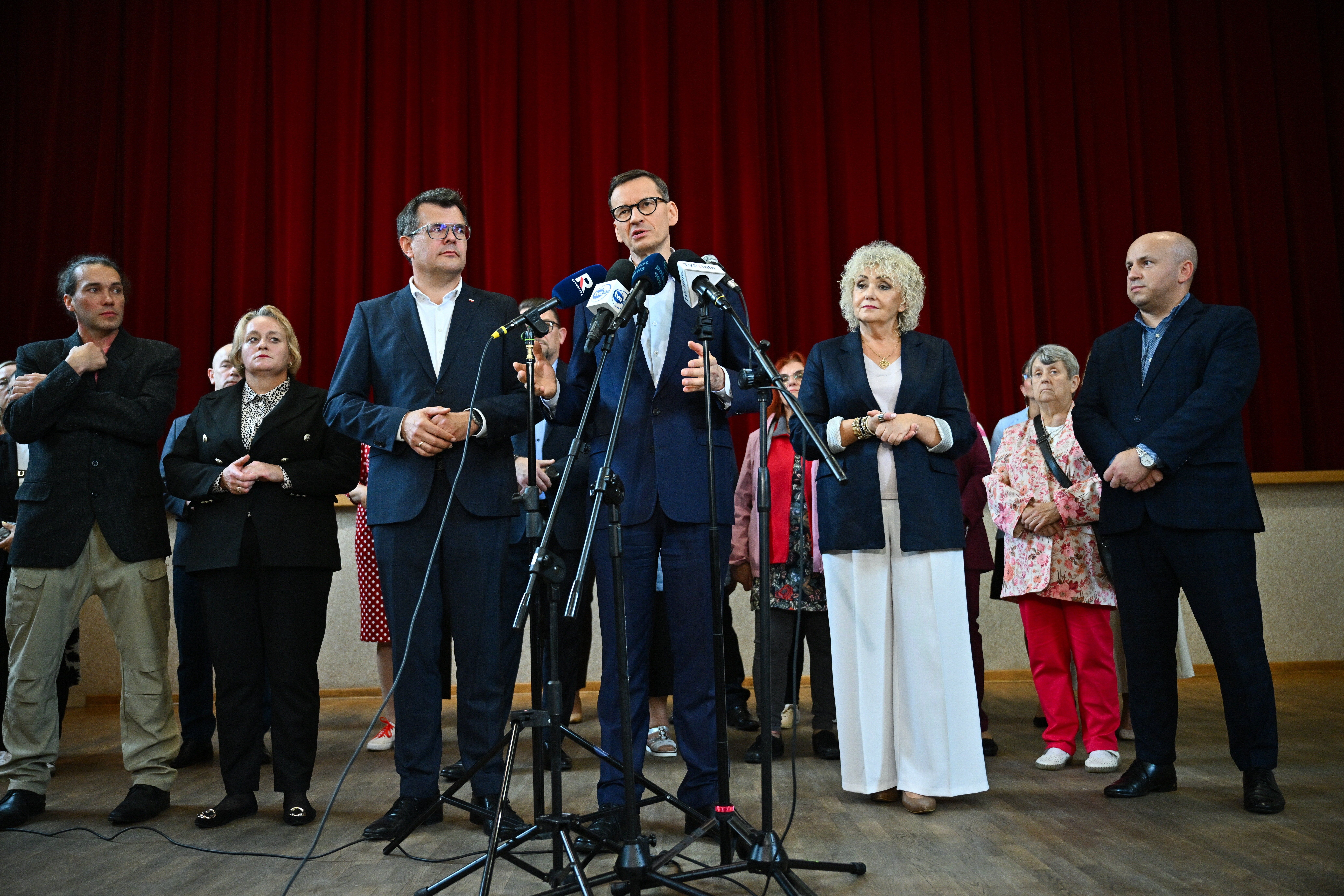 Mateusz Morawiecki, Piotr Uściński, Maria Koc, Rafał Rozpara