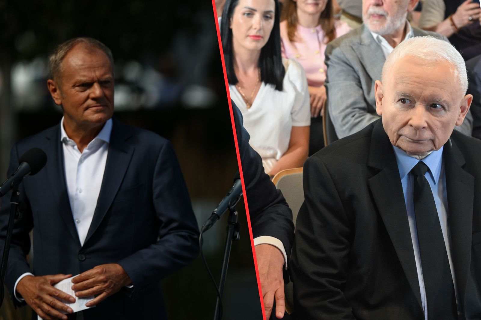Donald Tusk, Jarosław Kaczyński