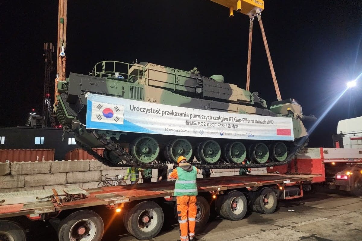 Polska się zbroi. Kolejne K2 „dopłynęły” z Korei