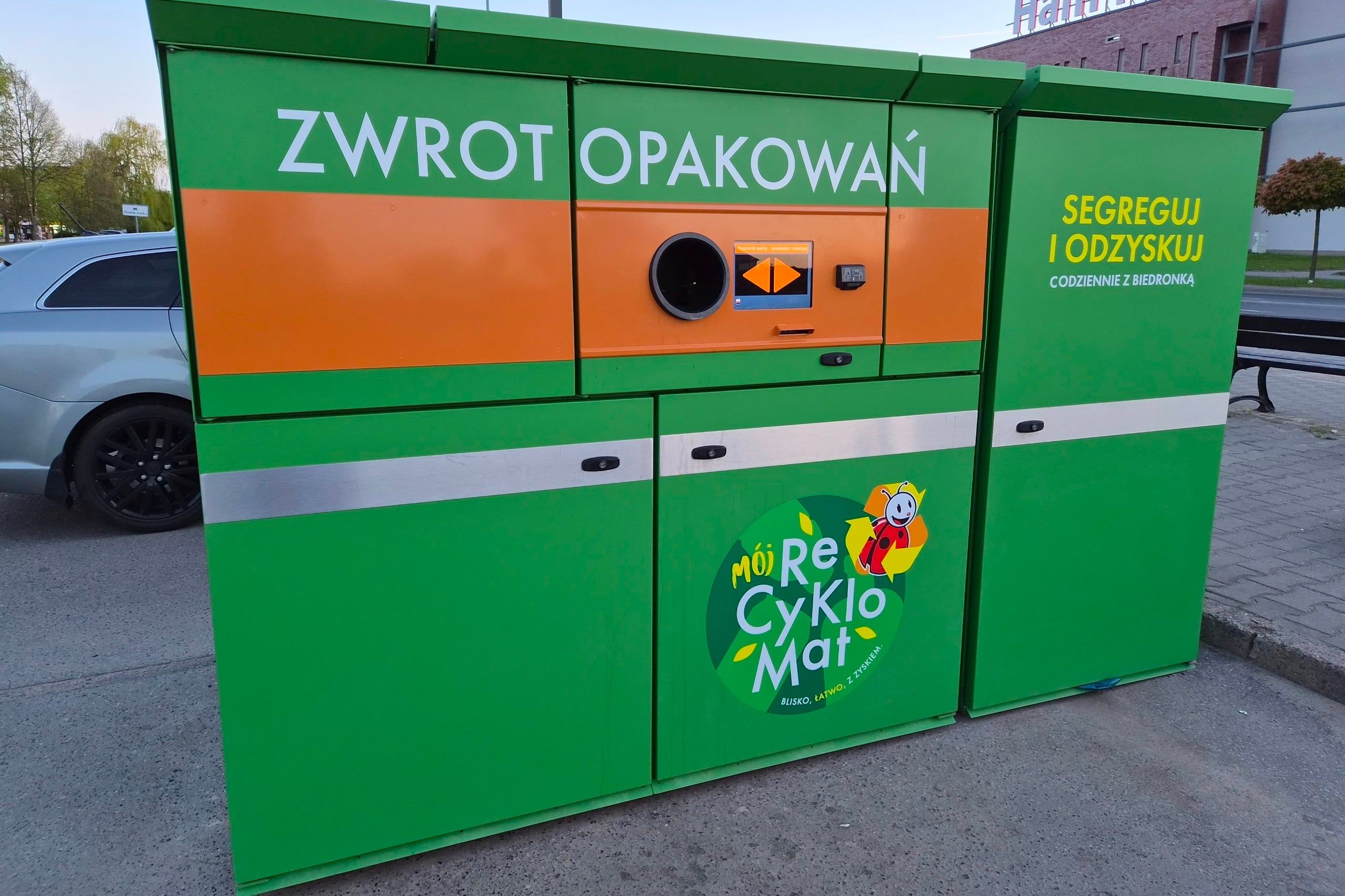 Butelkomat – urządzenie do zwrotu opakowań