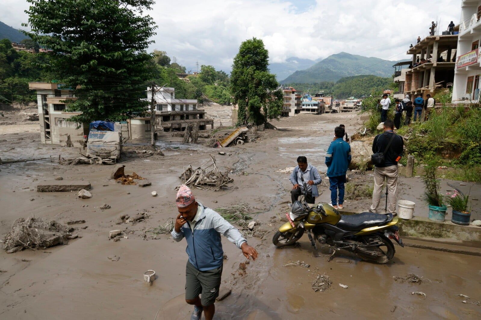 Flash flood causes widespread destruction in northern Nepal