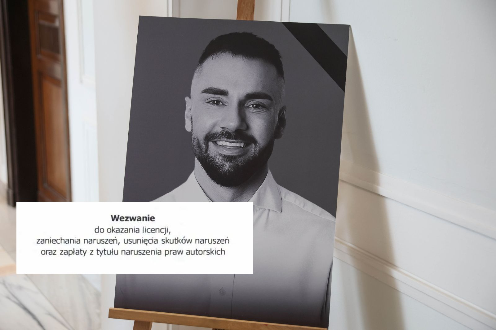 Żądania zapłaty za zdjęcie Łukasza Litewki. Pismo trafiło do fundacji