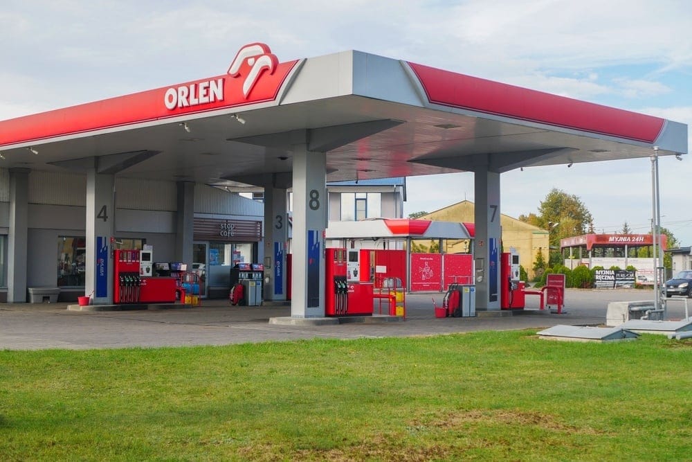 Sierpc,,Poland,-,14.10.2024:,Orlen,Complex,With,A,Gas,Station